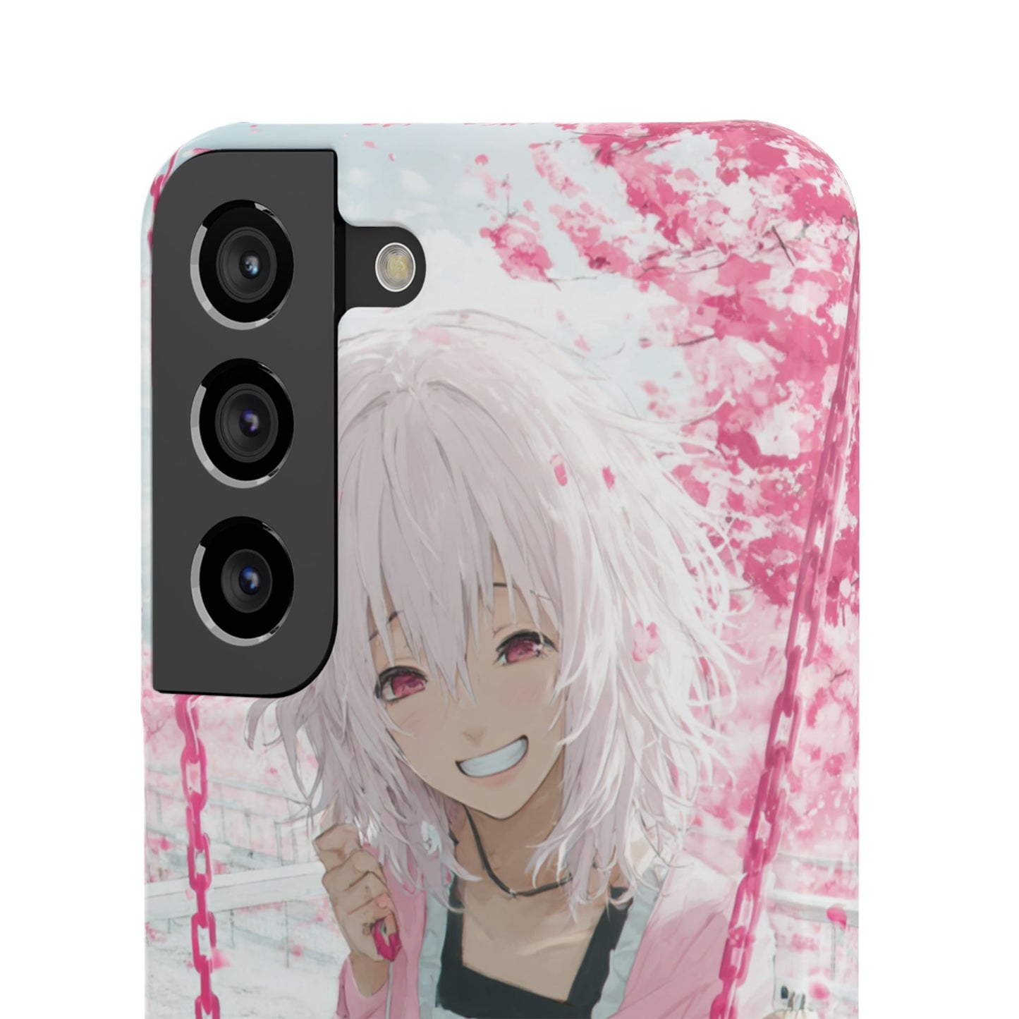 Anime Character Snap Cases for Phone, Cute Aesthetic Phone Cover, Gifts for Otaku, Floral Design, Unique Phone Cases