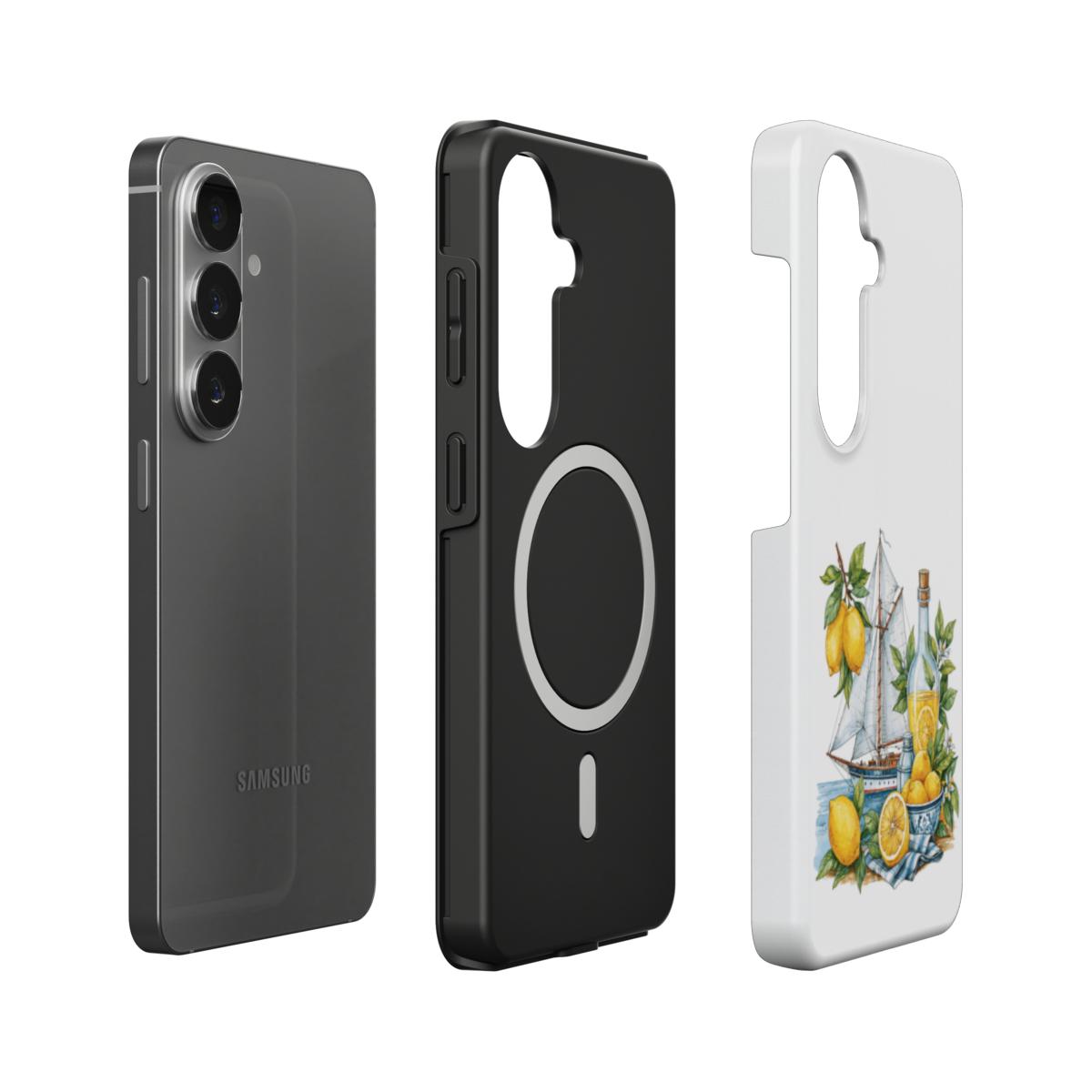Lemon Still Life — Samsung Galaxy & Pixel Case, Magnetic Qi2 Compatible