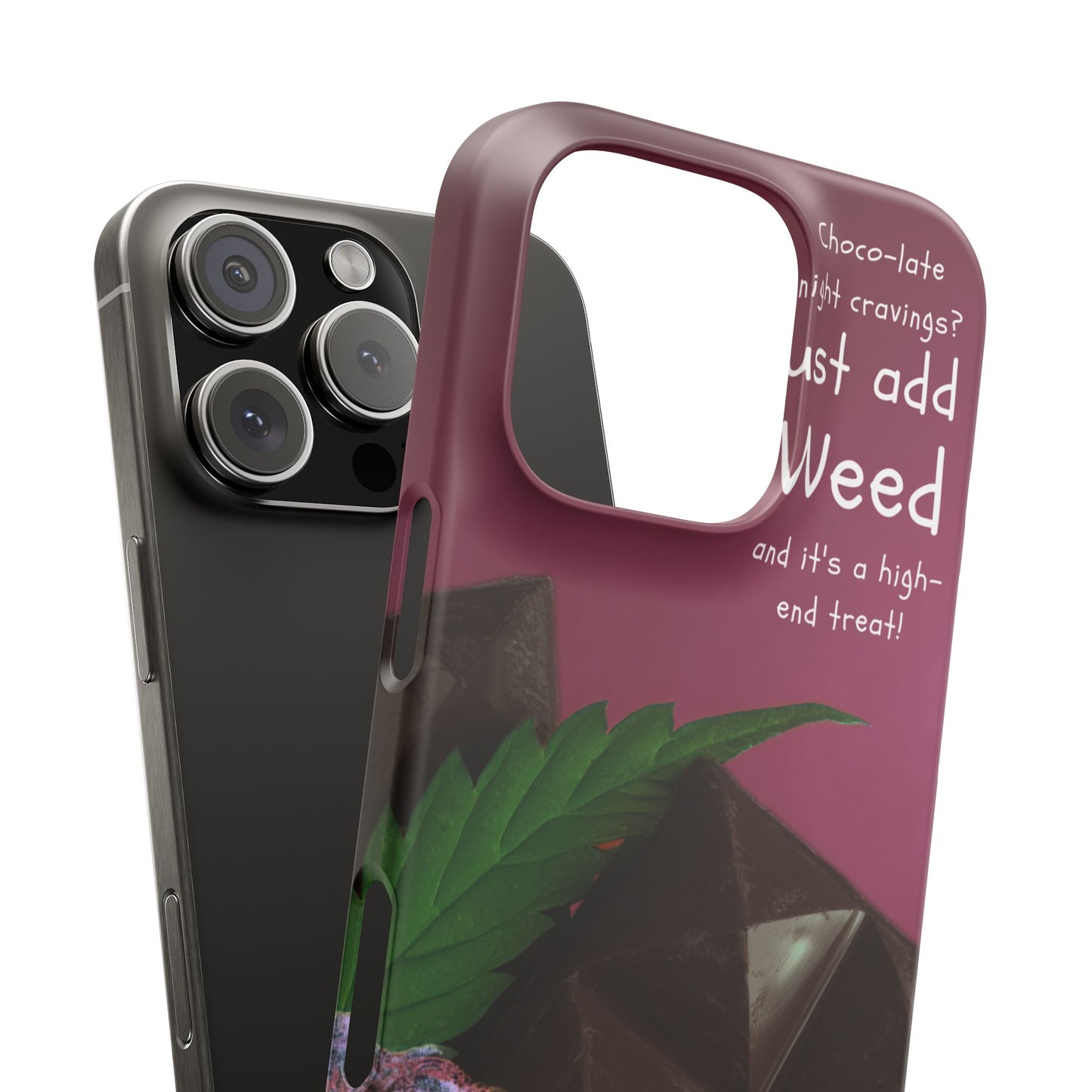 High-End Treat Snap Cases for Weed Enthusiasts Iphone and Samsung Phone Cover
