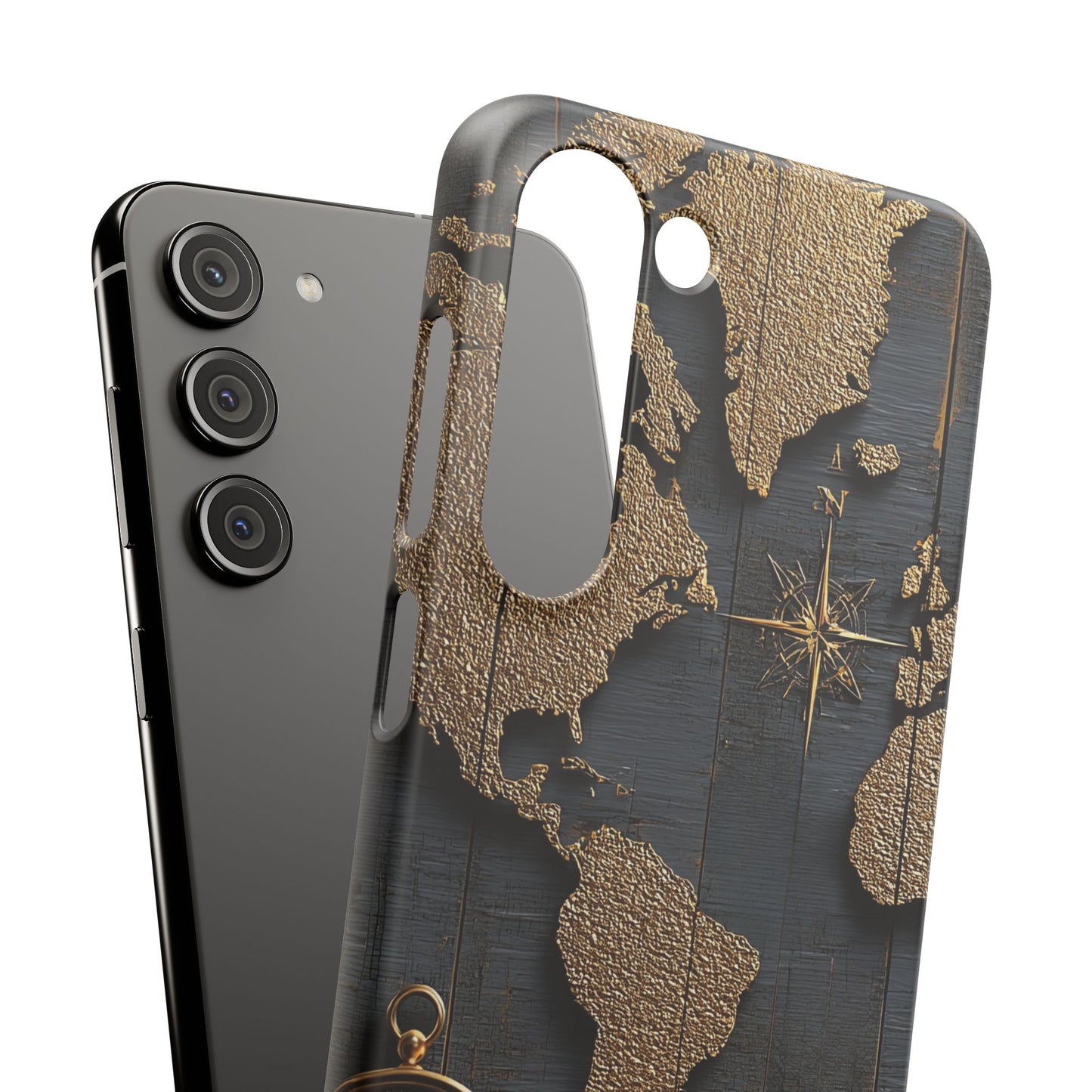 Vintage World Map Snap Cases - Travel Lover Gift, Phone Protection, Unique Phone Cover, Adventure Accessories