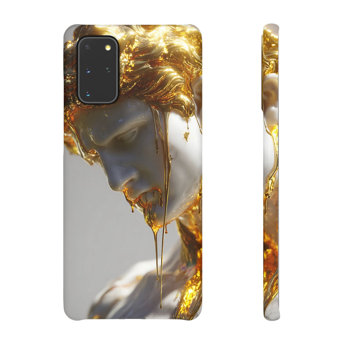Gold Goddess Art Snap Case, Artistic Phone Cover, Unique Phone Accessory, Gift for Art Lovers, Stylish Protection