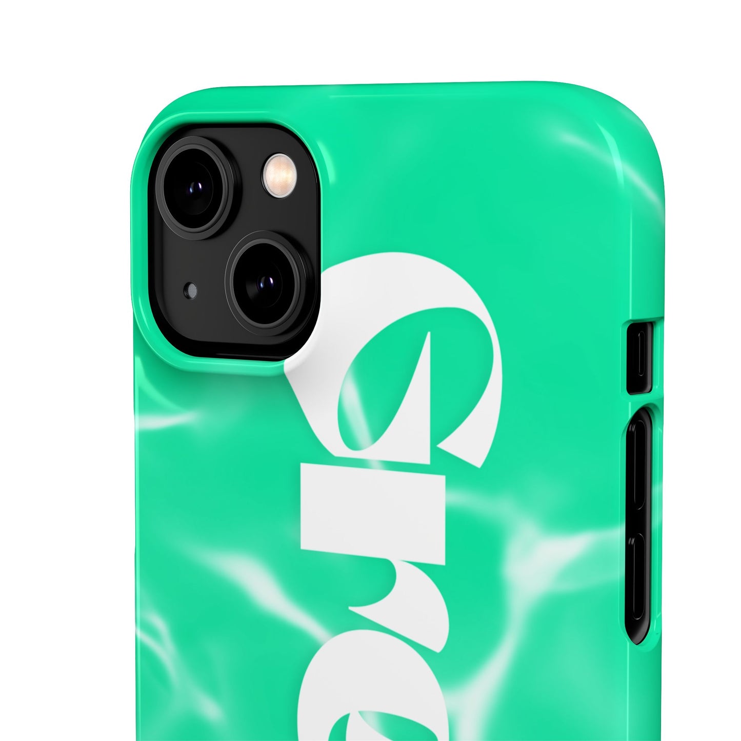 Aqua Pool Vibe Snap Case, Tropical Phone Cover, Summer Accessory, Trendy Gift for Friends, Beach Lover's Essential