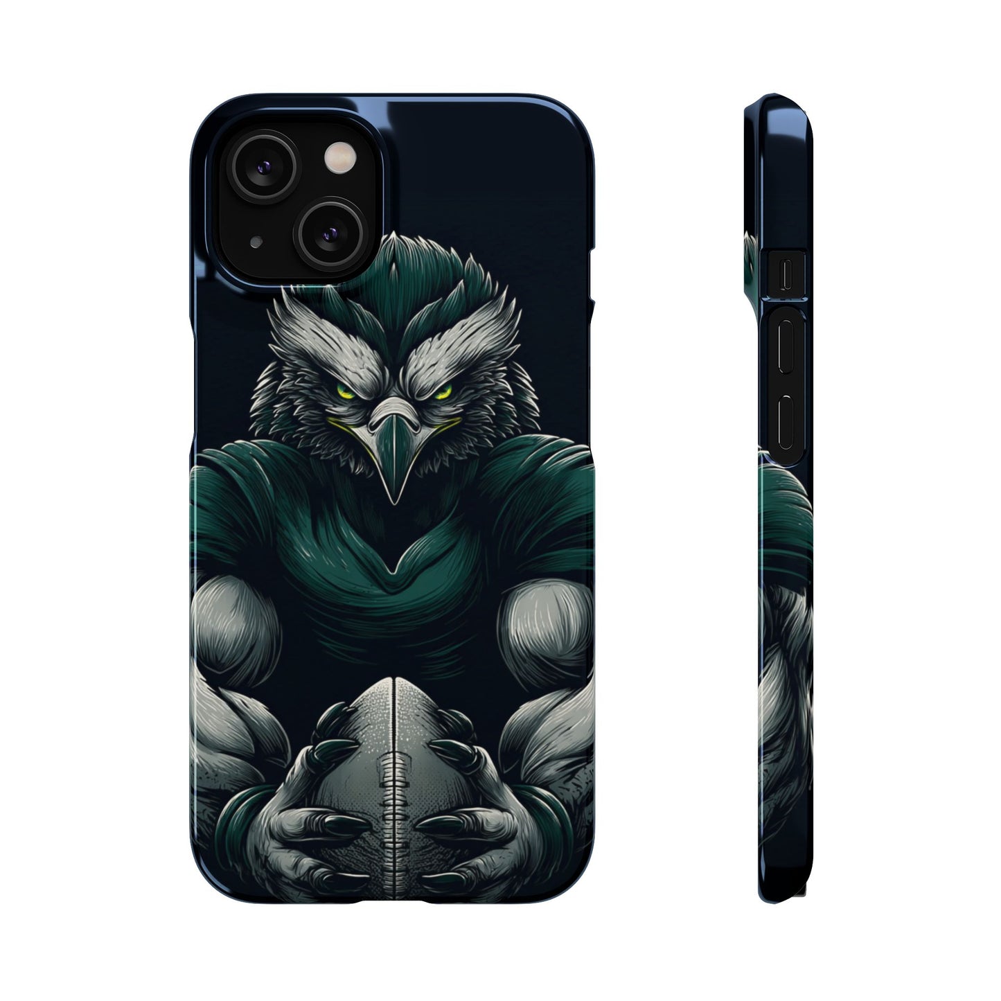 Philadelphia Eagles Art Snap Case, NFL Phone Cover, Sports Fan Gift, Football Team Accessories, Protective Cell Phone Shell