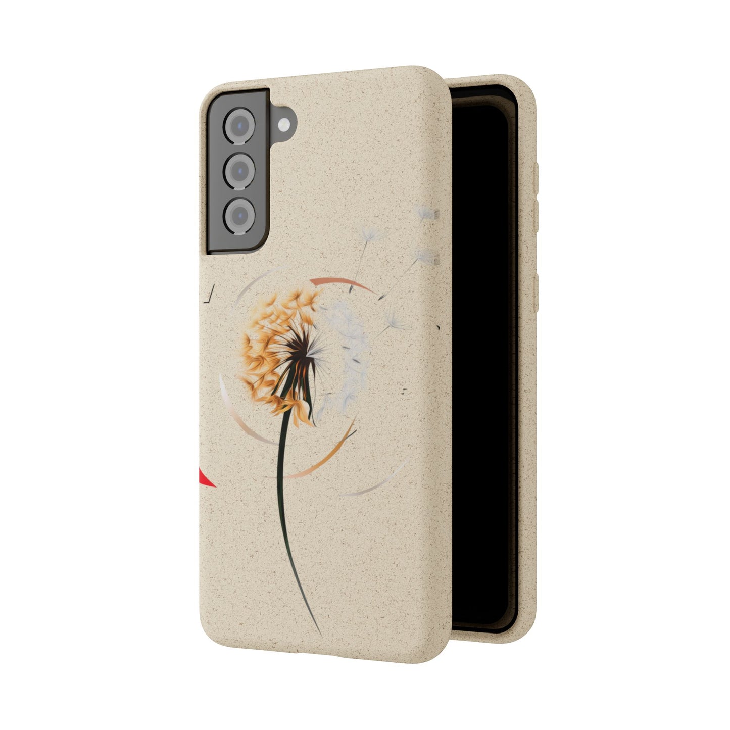 Plastic Free Eco-Friendly Phone Cases with Floral Design Sustainable Gift for Iphone and Samsungs
