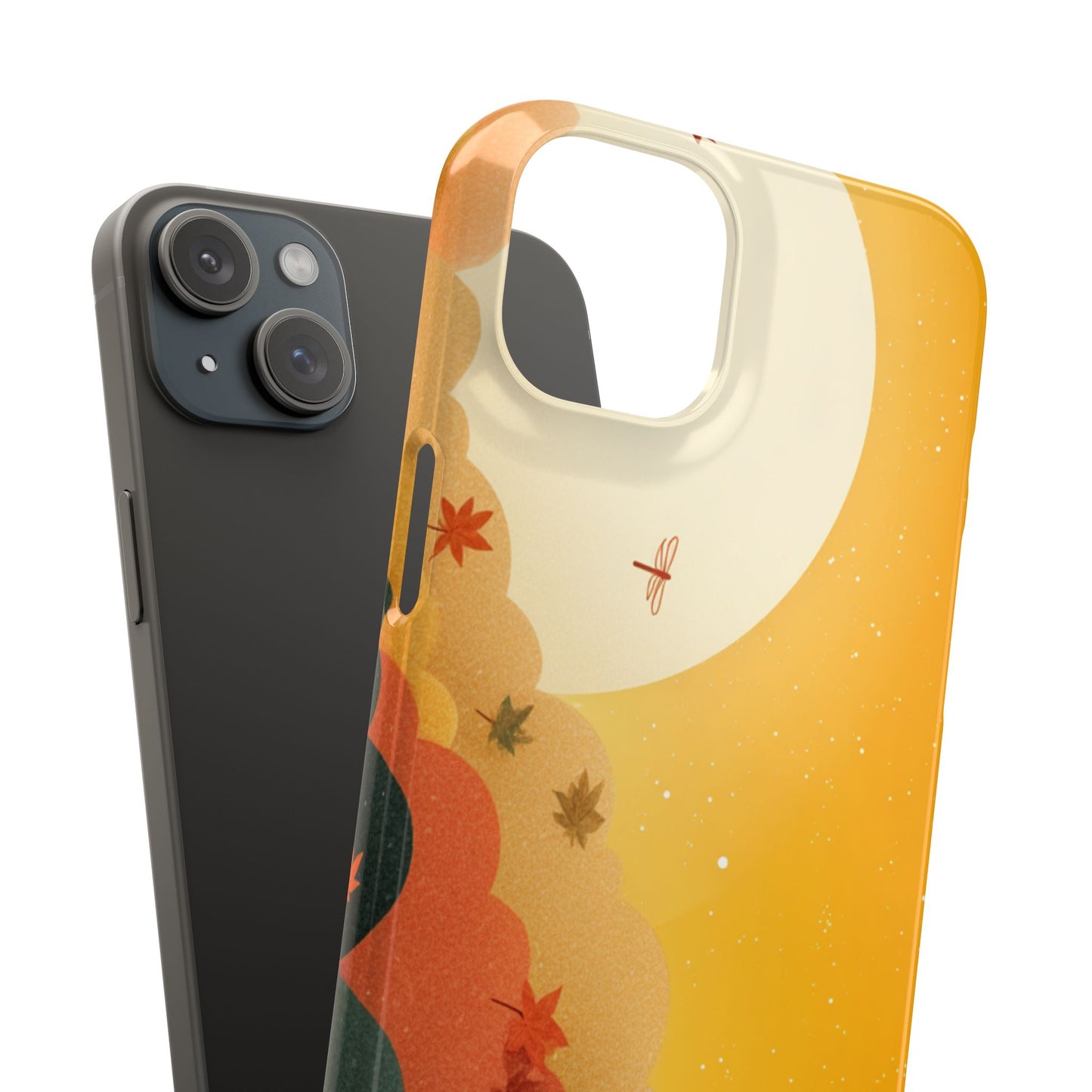 Autumn Sunset Snap Case, Fall Phone Cover, Nature-Themed Accessory, Gift for Her, Seasonal Aesthetic