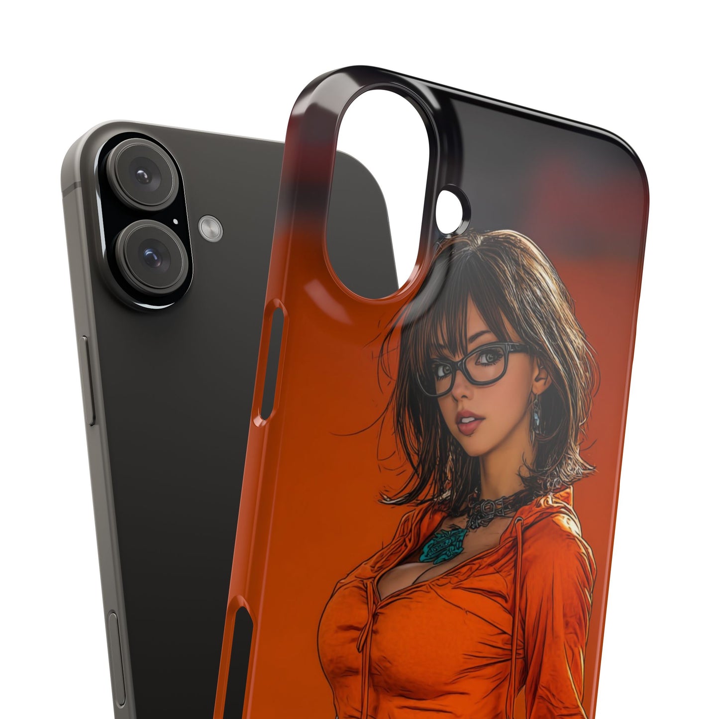 Velma Dinkley Cleveland Browns Fan Snap Cases, Phone Cover, Cartoon Style Art, Custom Case, Protective Shell
