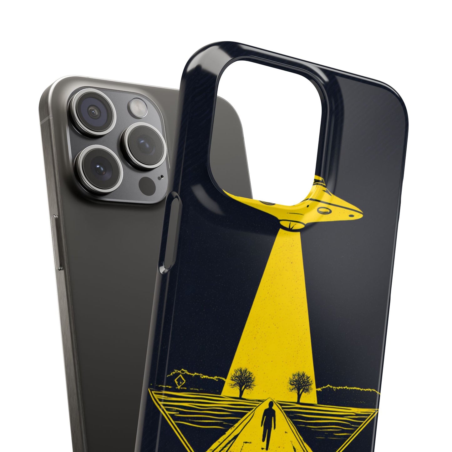 UFO Phone Case - Cosmic Alien Design, Cell Phone Cover, Sci-Fi Accessory, Gift for Space Lovers, Unique Tech Gear