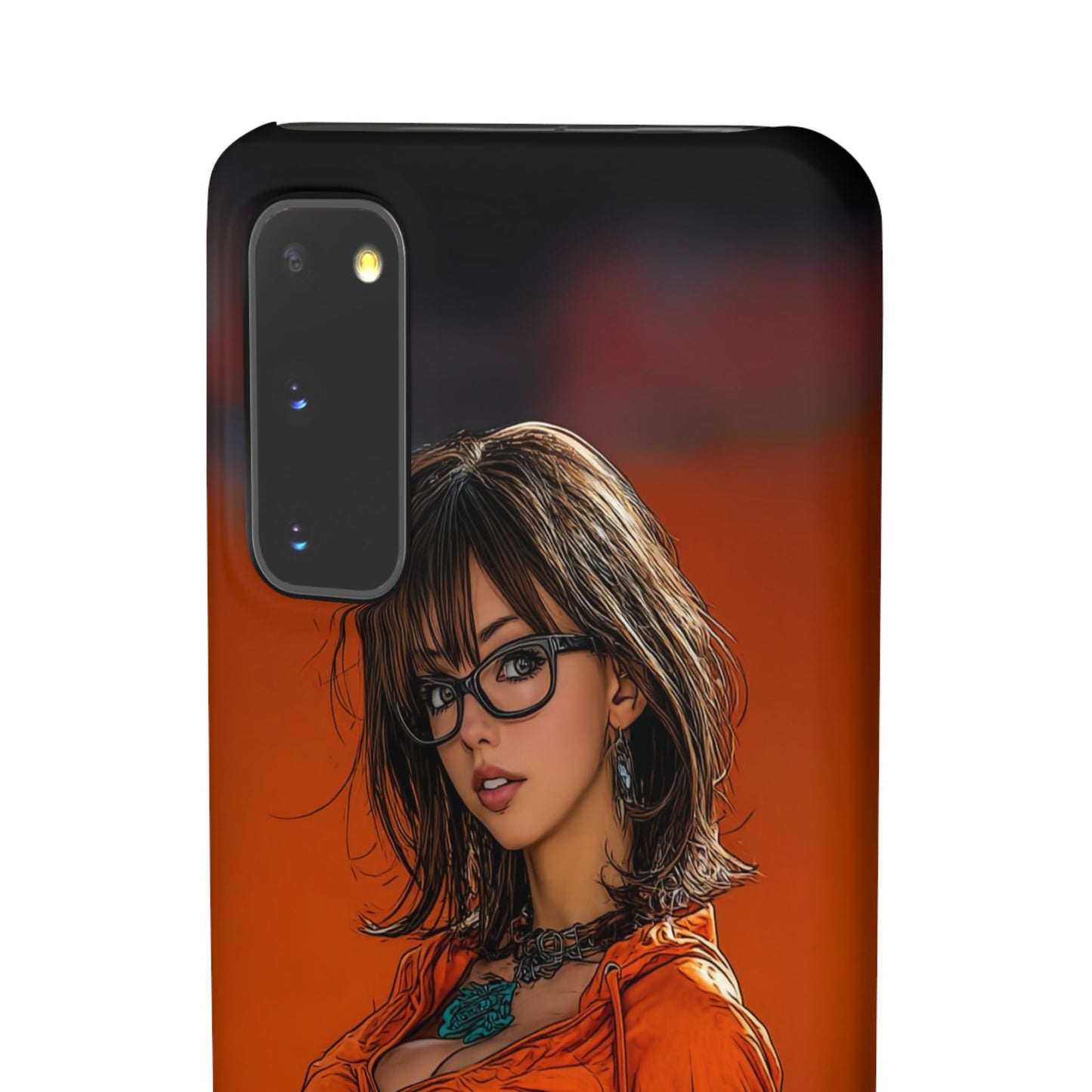 Velma Dinkley Cleveland Browns Fan Snap Cases, Phone Cover, Cartoon Style Art, Custom Case, Protective Shell