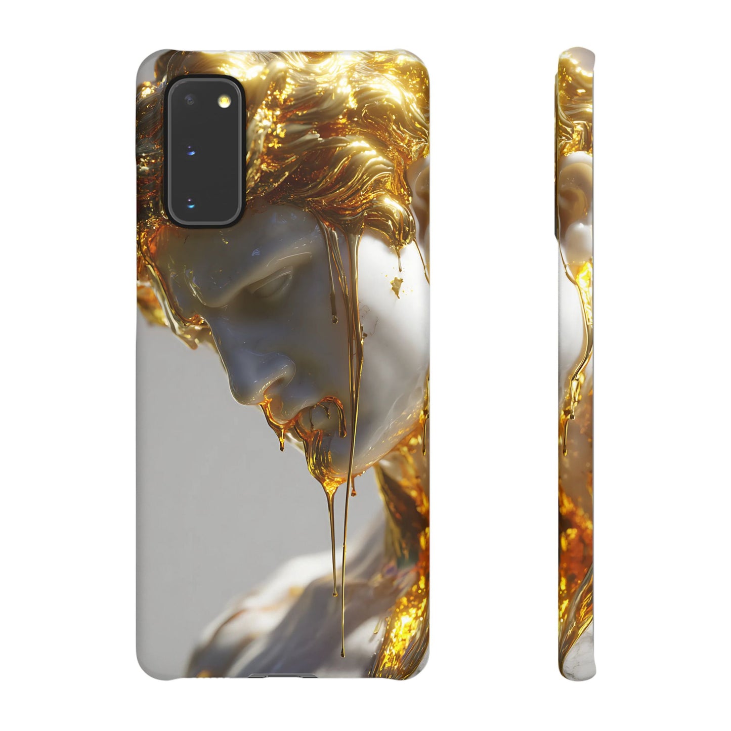 Gold Goddess Art Snap Case, Artistic Phone Cover, Unique Phone Accessory, Gift for Art Lovers, Stylish Protection
