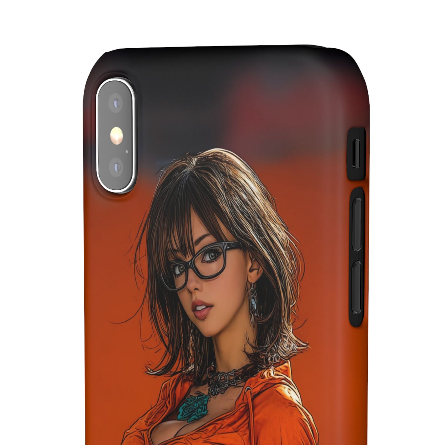 Velma Dinkley Cleveland Browns Fan Snap Cases, Phone Cover, Cartoon Style Art, Custom Case, Protective Shell