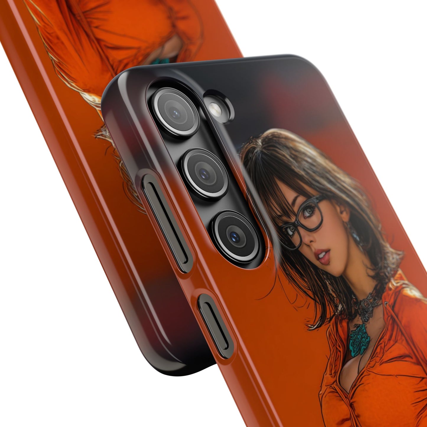 Velma Dinkley Cleveland Browns Fan Snap Cases, Phone Cover, Cartoon Style Art, Custom Case, Protective Shell