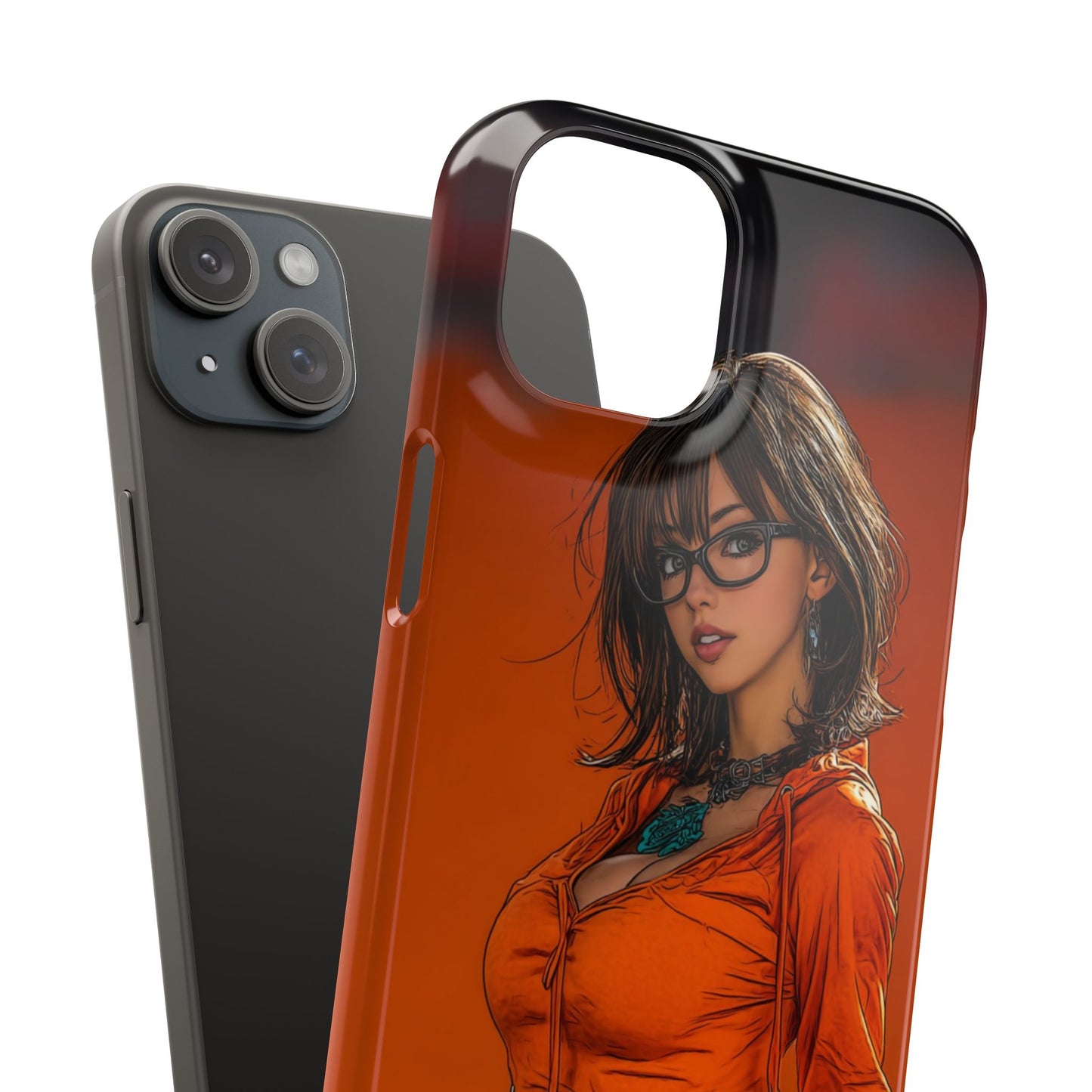 Velma Dinkley Cleveland Browns Fan Snap Cases, Phone Cover, Cartoon Style Art, Custom Case, Protective Shell