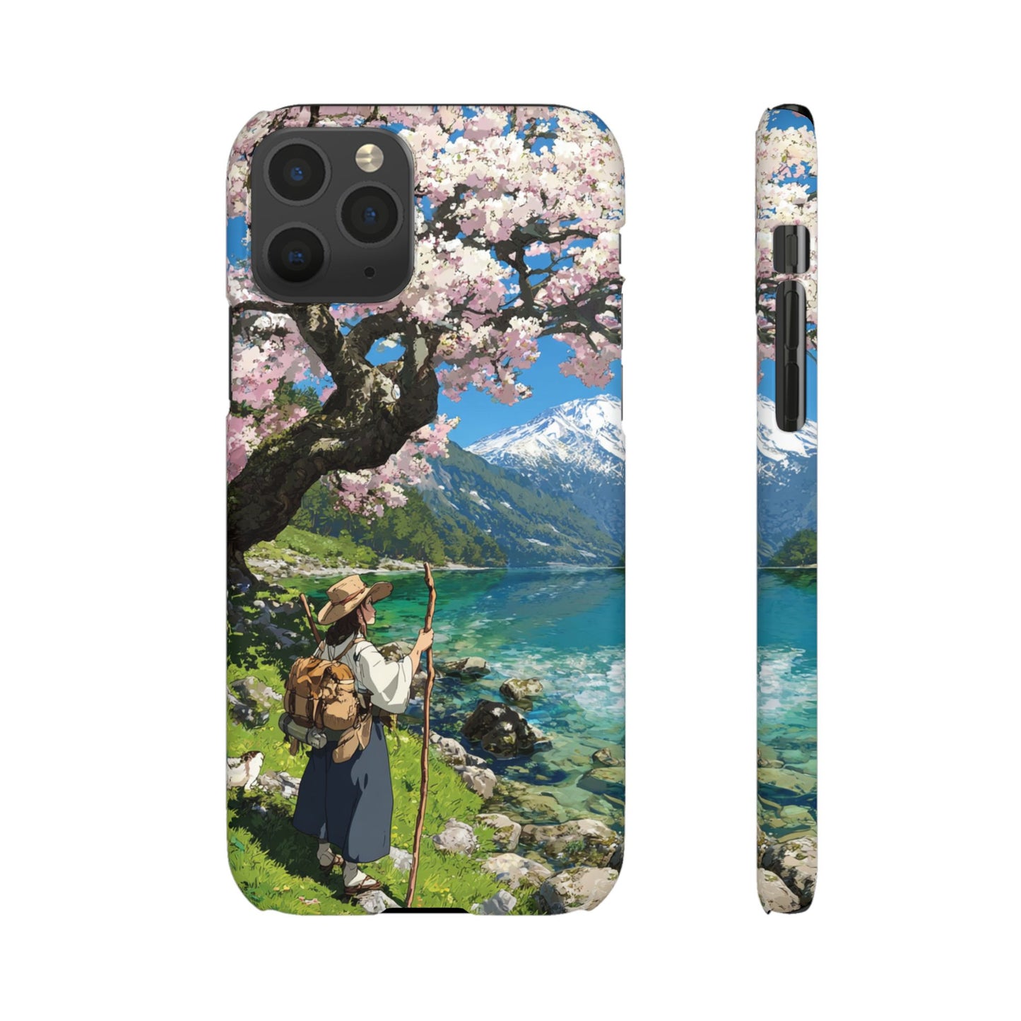 Nature-Inspired Snap Cases for Phone Protection, Floral Phone Covers, Cherry Blossom Aesthetic, Gifts for Nature Lovers, Spring Accessories