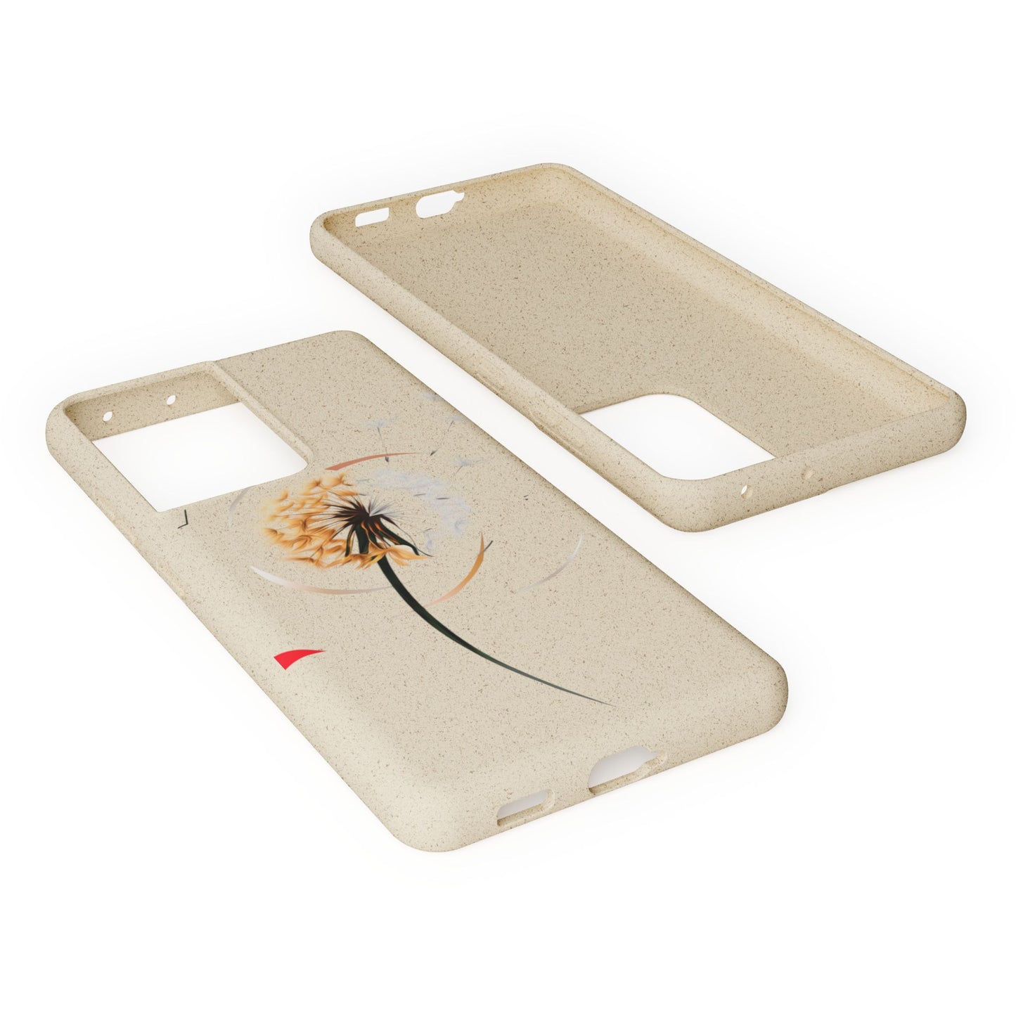 Plastic Free Eco-Friendly Phone Cases with Floral Design Sustainable Gift for Iphone and Samsungs