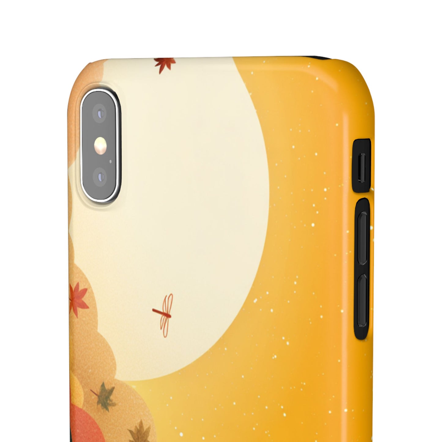 Autumn Sunset Snap Case, Fall Phone Cover, Nature-Themed Accessory, Gift for Her, Seasonal Aesthetic