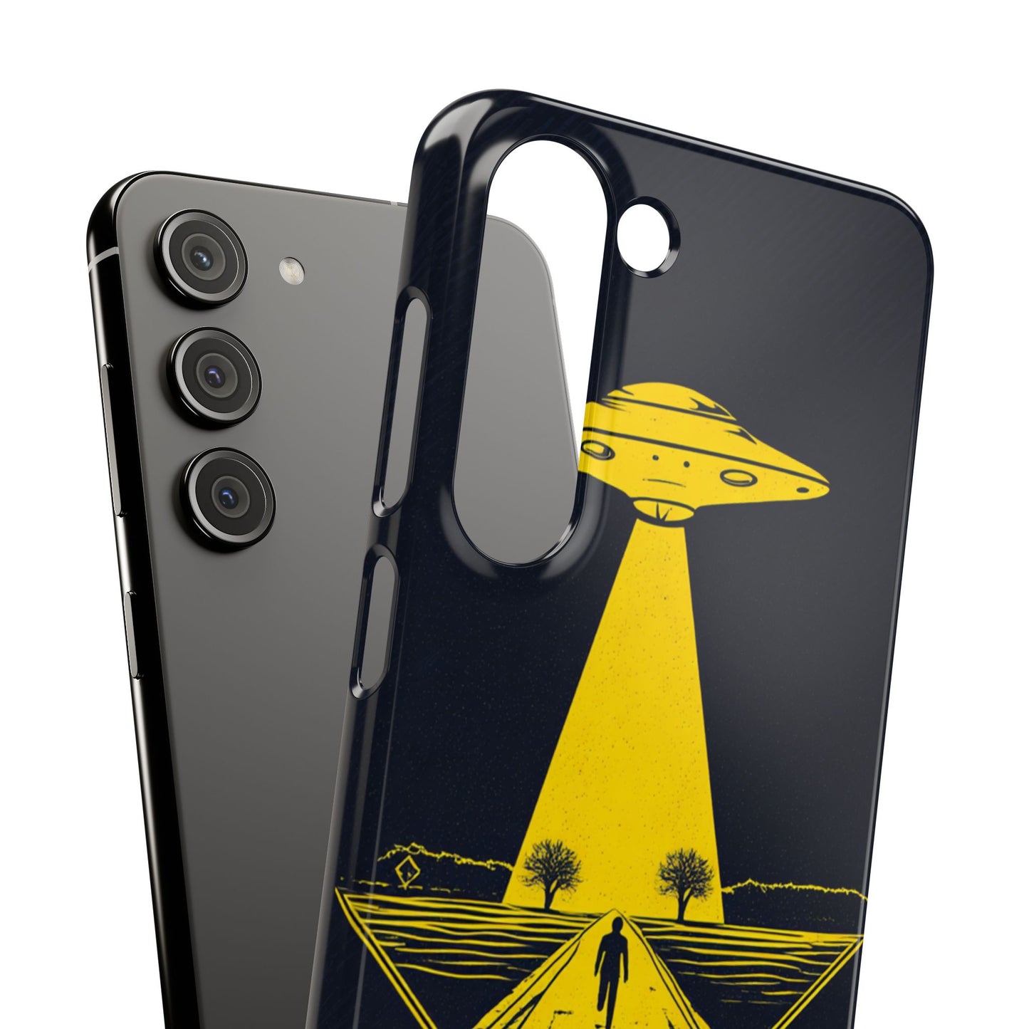 UFO Phone Case - Cosmic Alien Design, Cell Phone Cover, Sci-Fi Accessory, Gift for Space Lovers, Unique Tech Gear