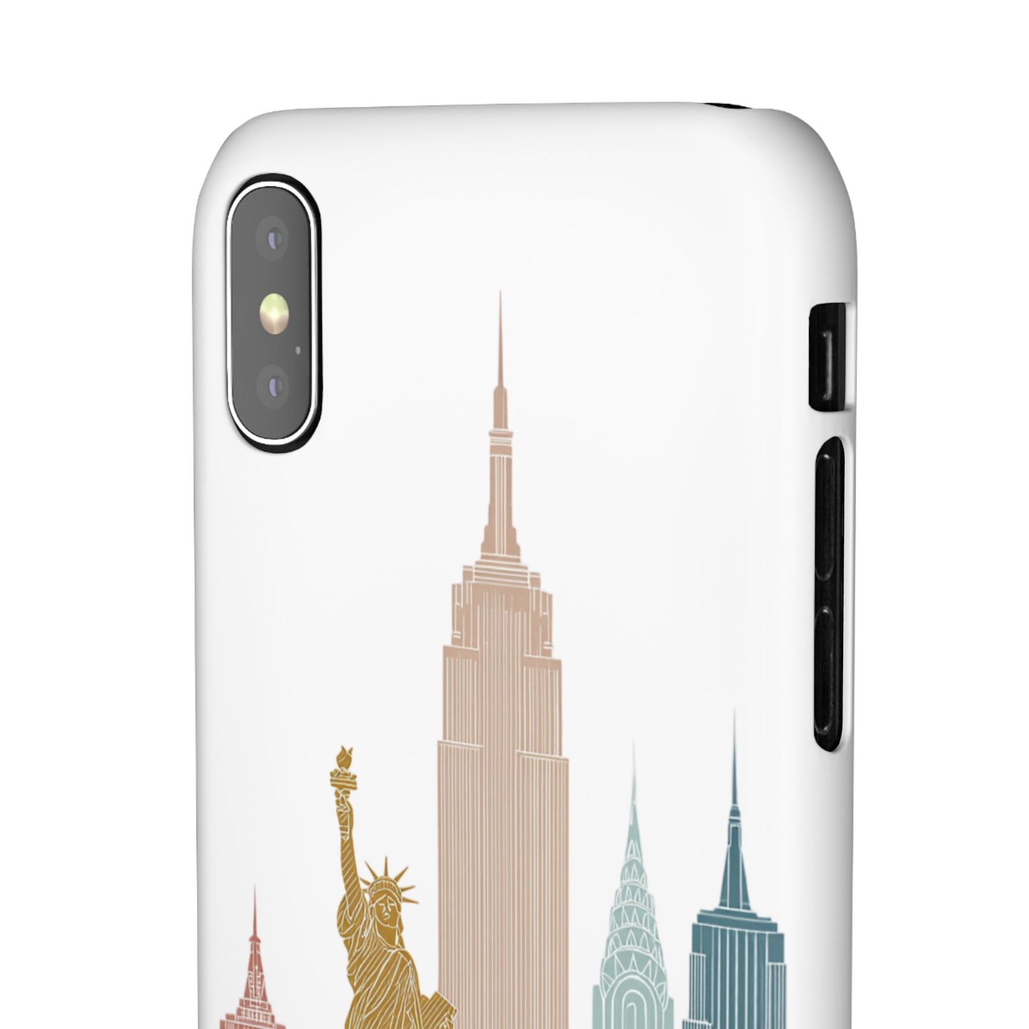 Stylish New York Snap Case, Urban Phone Cover, Cityscape Phone Case, Gift for Travelers, Trendy Protective Case