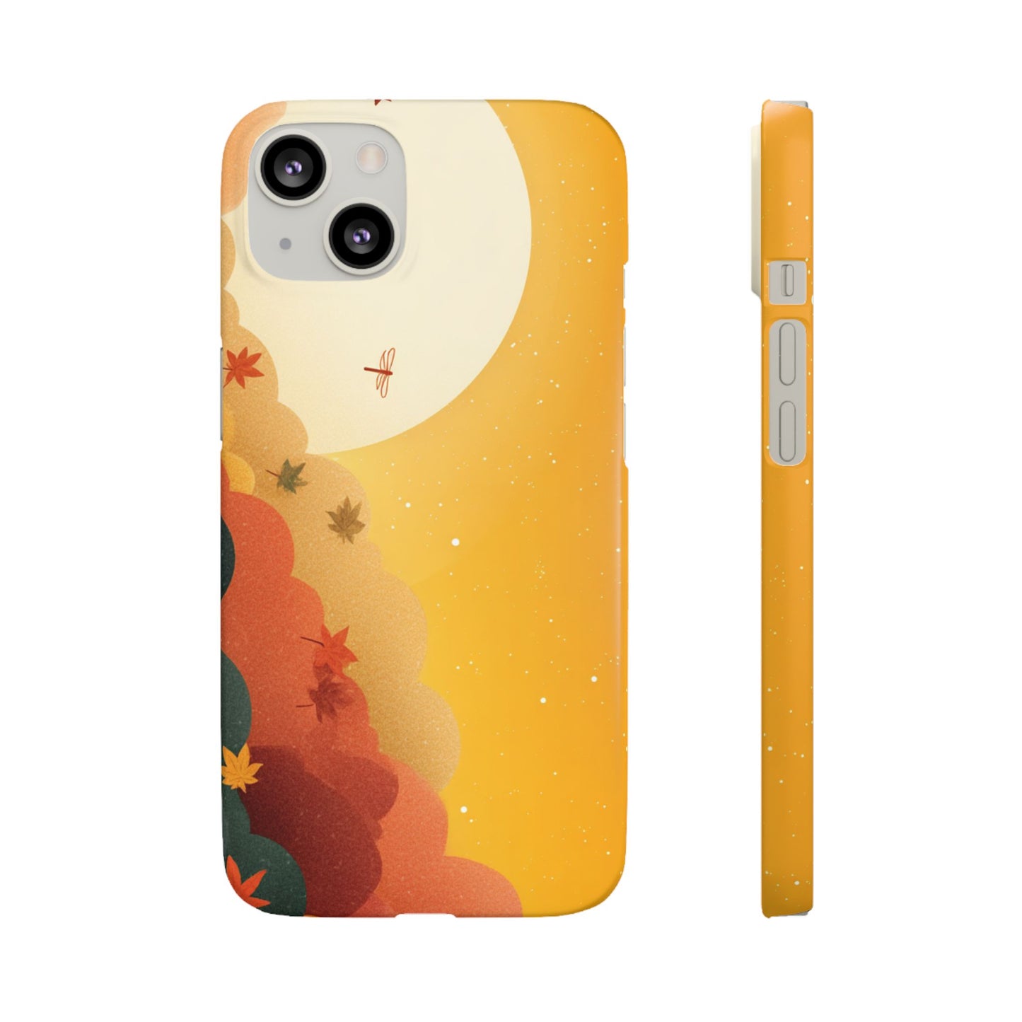Autumn Sunset Snap Case, Fall Phone Cover, Nature-Themed Accessory, Gift for Her, Seasonal Aesthetic