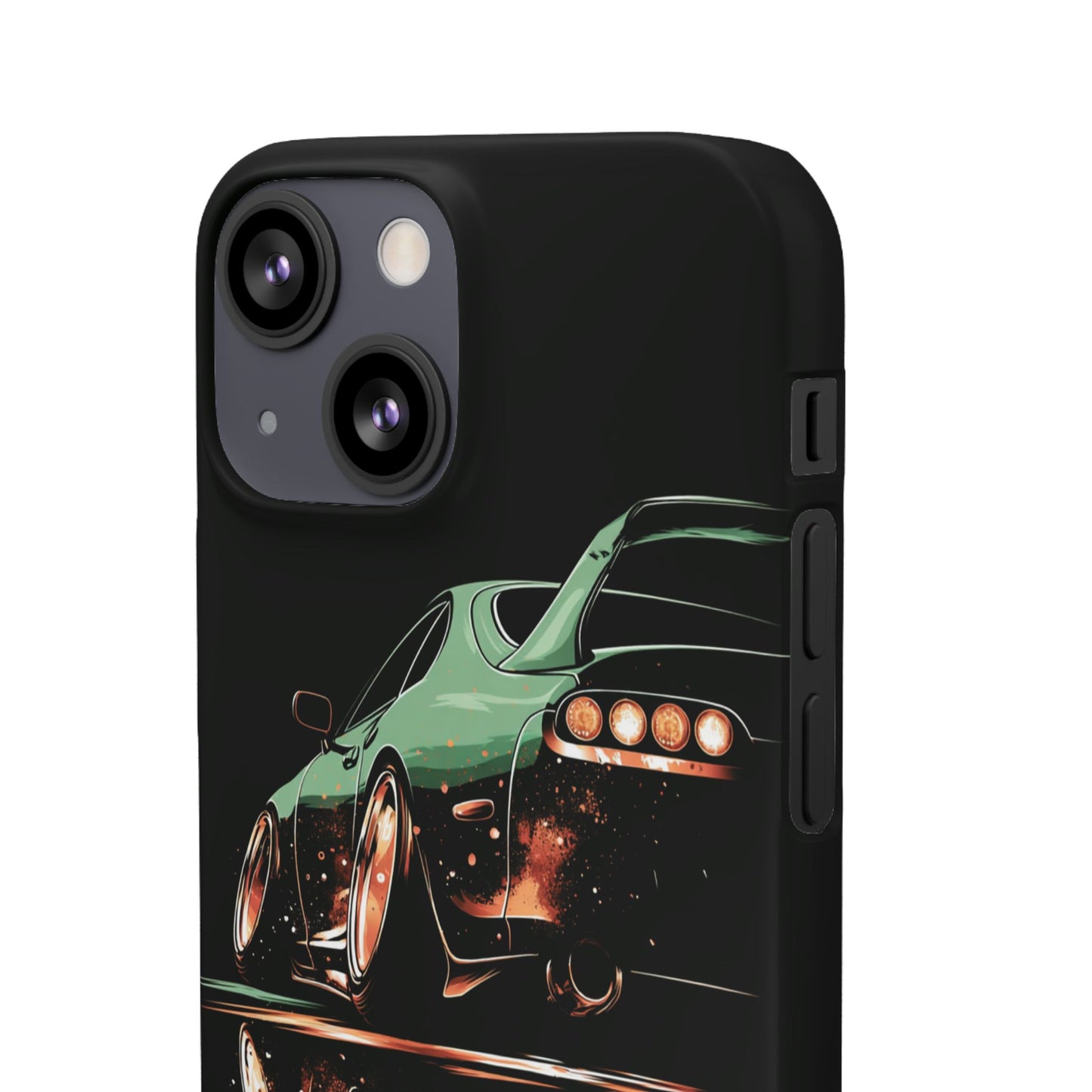 A80 MK4 Green Supra Art Snap Case and Protective Phone Cover For iPhone and Samsung