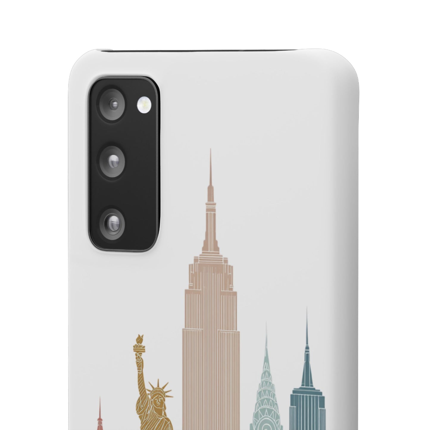 Stylish New York Snap Case, Urban Phone Cover, Cityscape Phone Case, Gift for Travelers, Trendy Protective Case