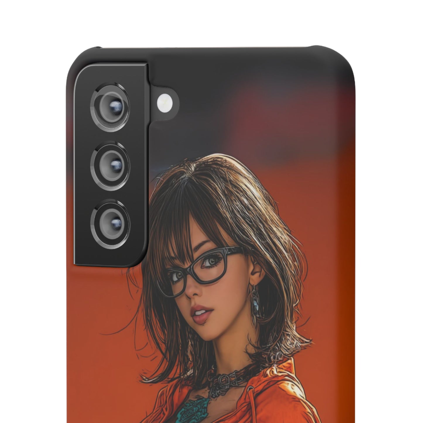 Velma Dinkley Cleveland Browns Fan Snap Cases, Phone Cover, Cartoon Style Art, Custom Case, Protective Shell