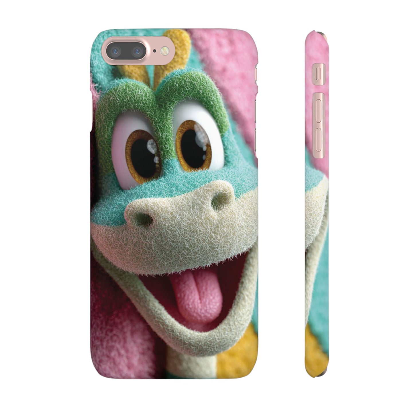 Fun Dino Snap Case for Kids | Cute Phone Cover | Colorful Mobile Accessory | Birthday Gift | Child's Tech Style