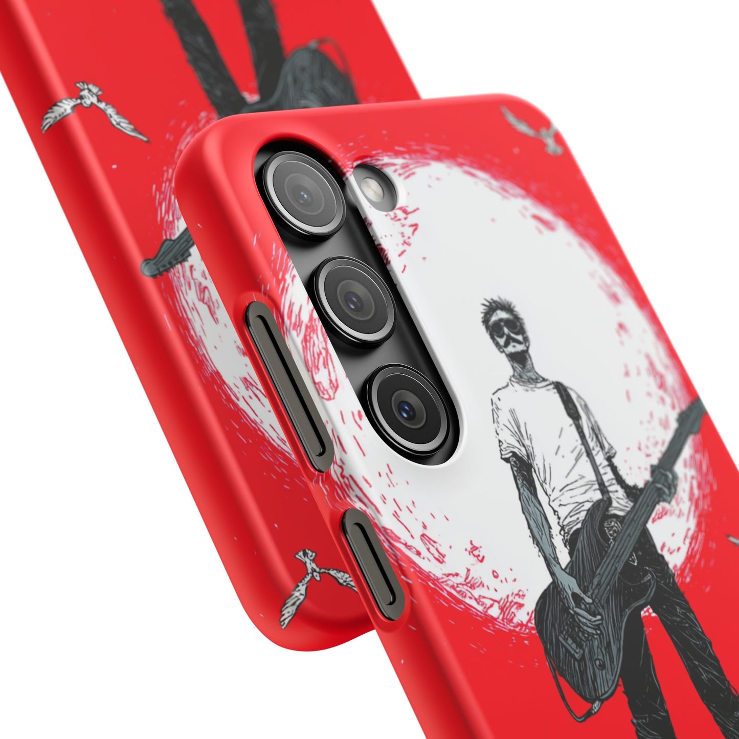 Rock & Roll Snap Cases - Music Lover's Phone Protection, Edgy Art, Gift for Guitarists, Cool Accessory for Teens