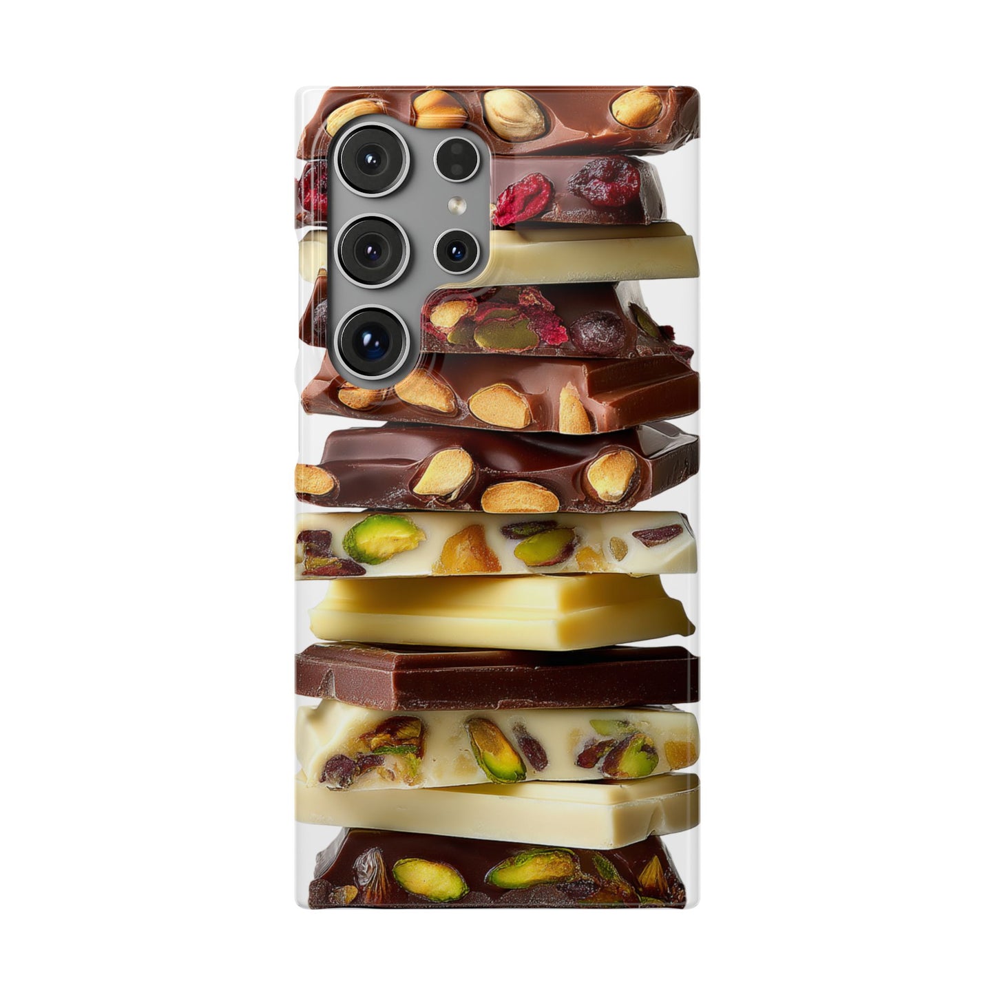 Chocolate Bar Phone Case Sweet Treat Accessory iPhone and Samsung Protective Cover
