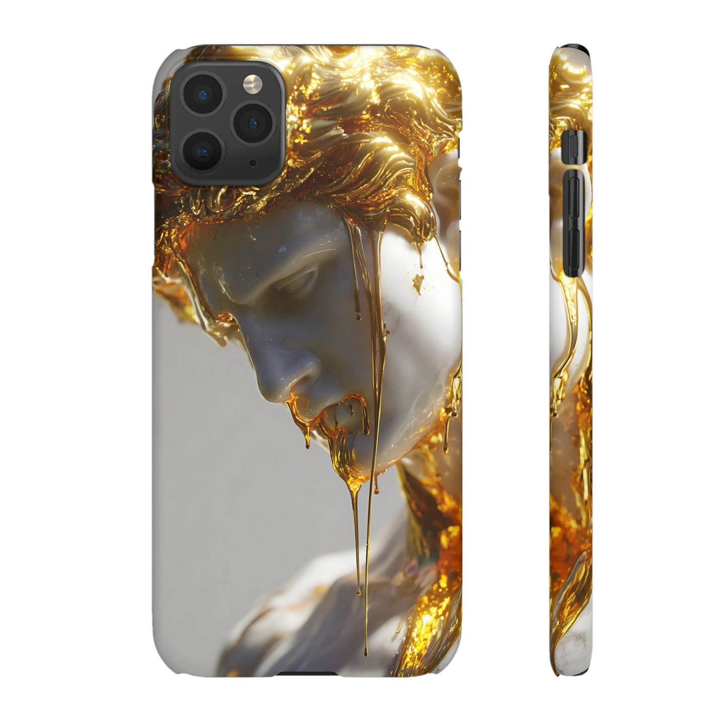 Gold Goddess Art Snap Case, Artistic Phone Cover, Unique Phone Accessory, Gift for Art Lovers, Stylish Protection