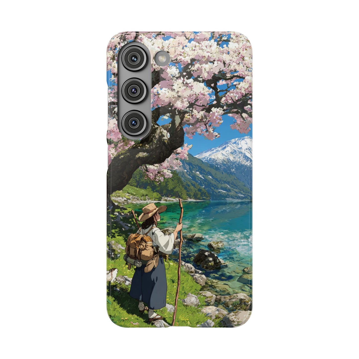 Nature-Inspired Snap Cases for Phone Protection, Floral Phone Covers, Cherry Blossom Aesthetic, Gifts for Nature Lovers, Spring Accessories