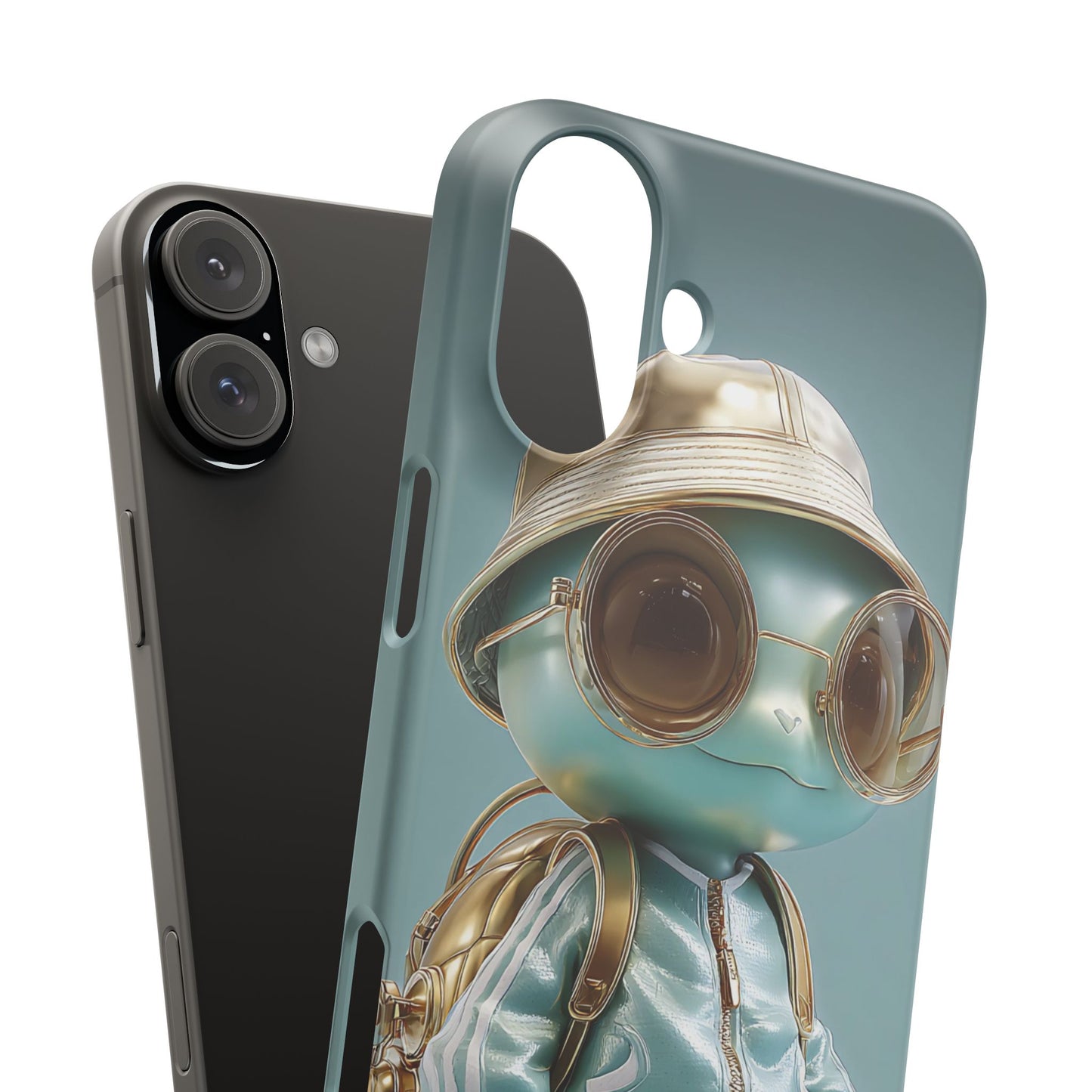 Trendy Character Snap Case for Phone, Cute Phone Cover, Gift for Kids, Cartoon Style Gadget Accessory, Fun Phone Protection
