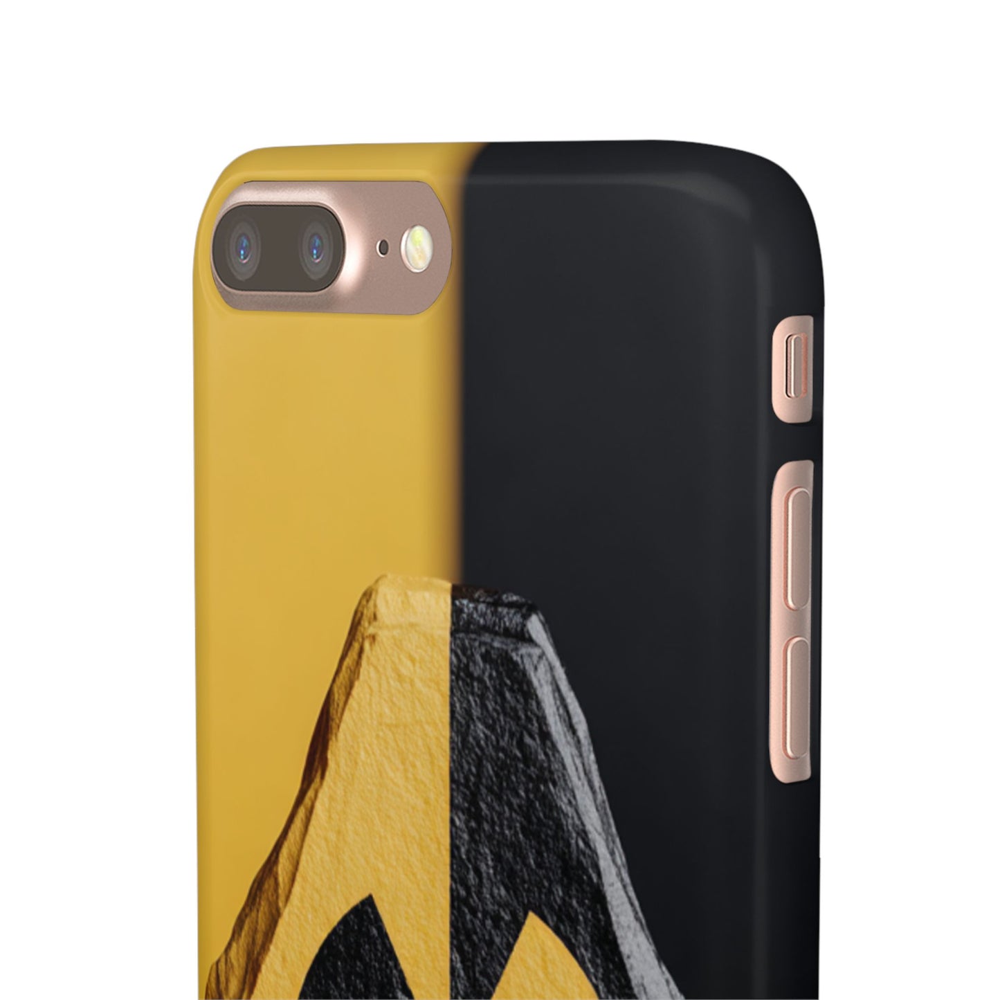 Bold Graphic Snap Case, Radiation Symbol Phone Cover, Trendy Phone Accessory, Unique Gift for Tech Lovers, Stylish Mobile Case