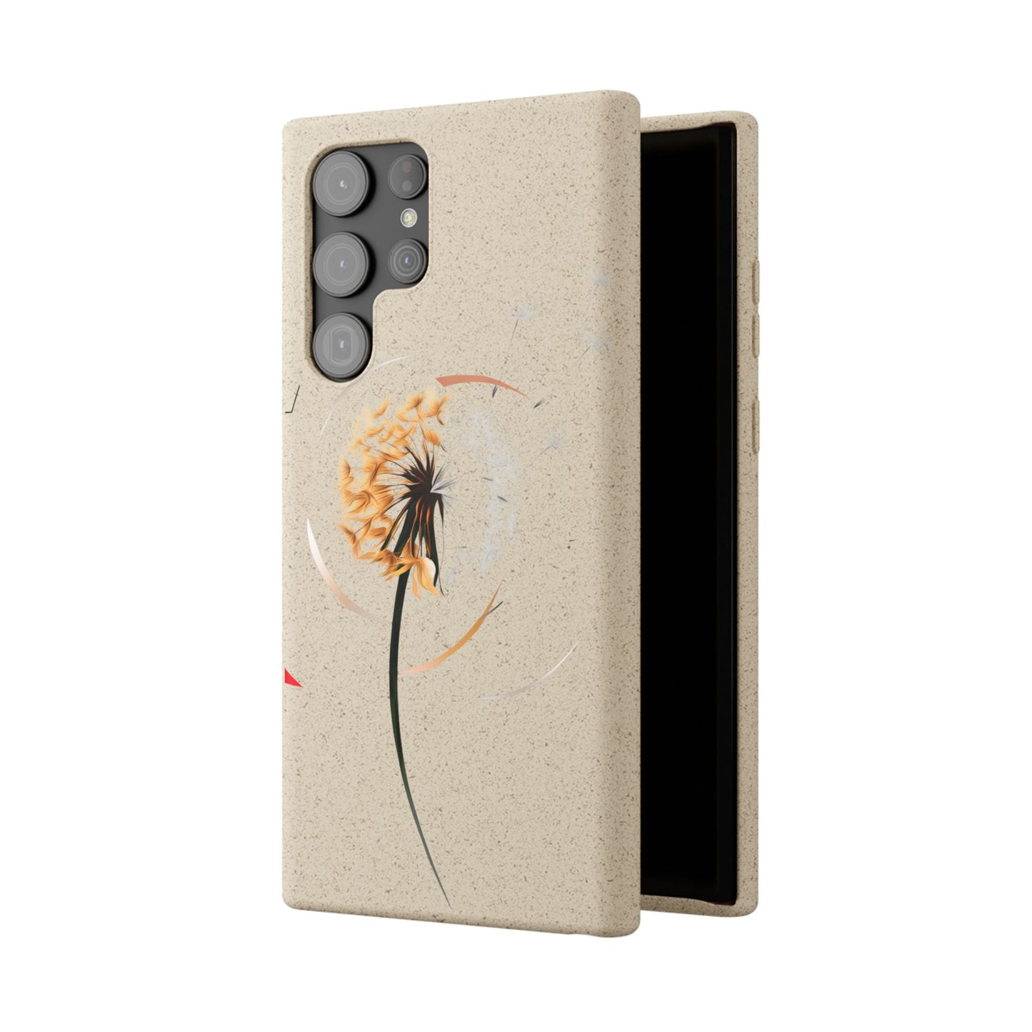 Plastic Free Eco-Friendly Phone Cases with Floral Design Sustainable Gift for Iphone and Samsungs