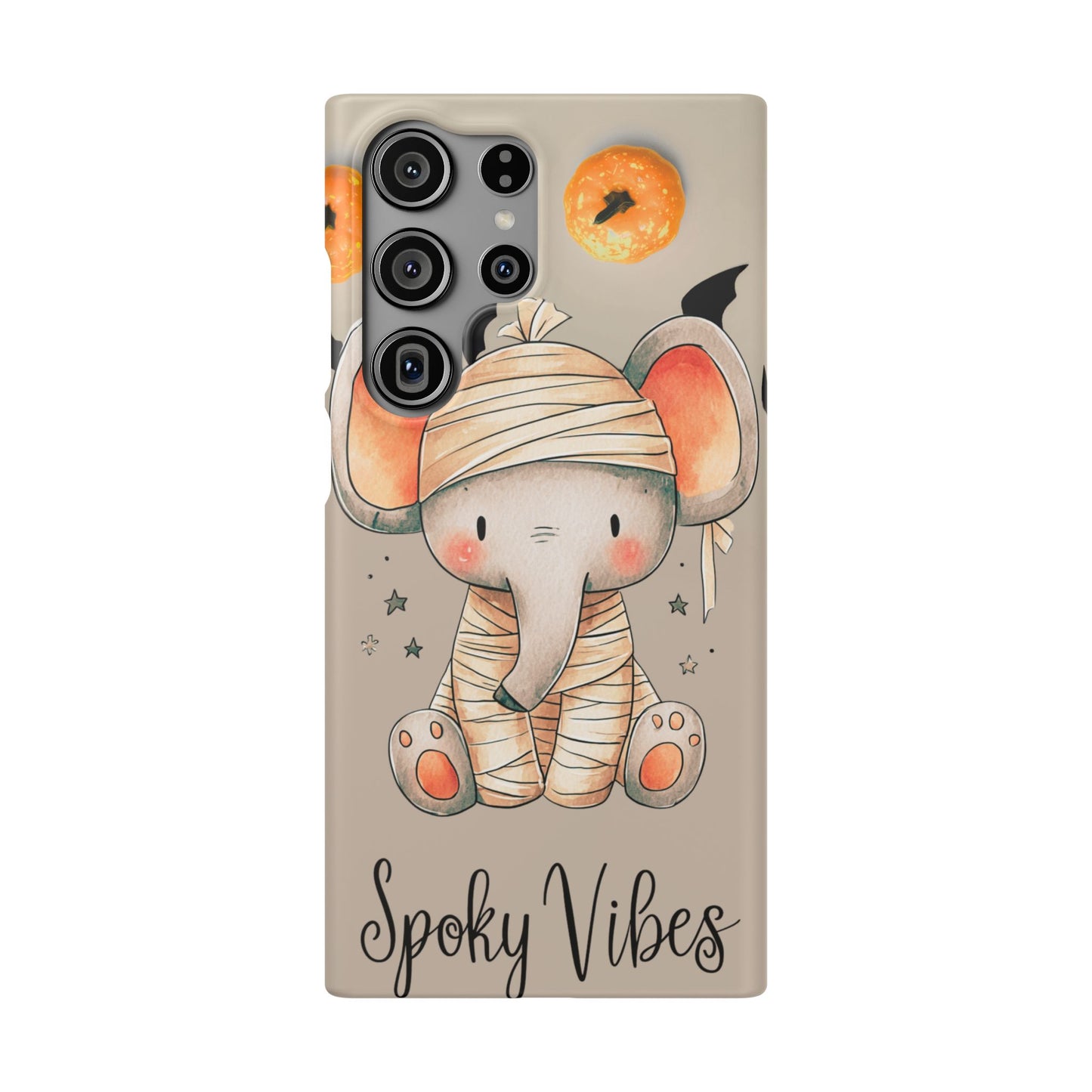 Halloween Vibe Elephant Snap Case for iPhone and Samsung