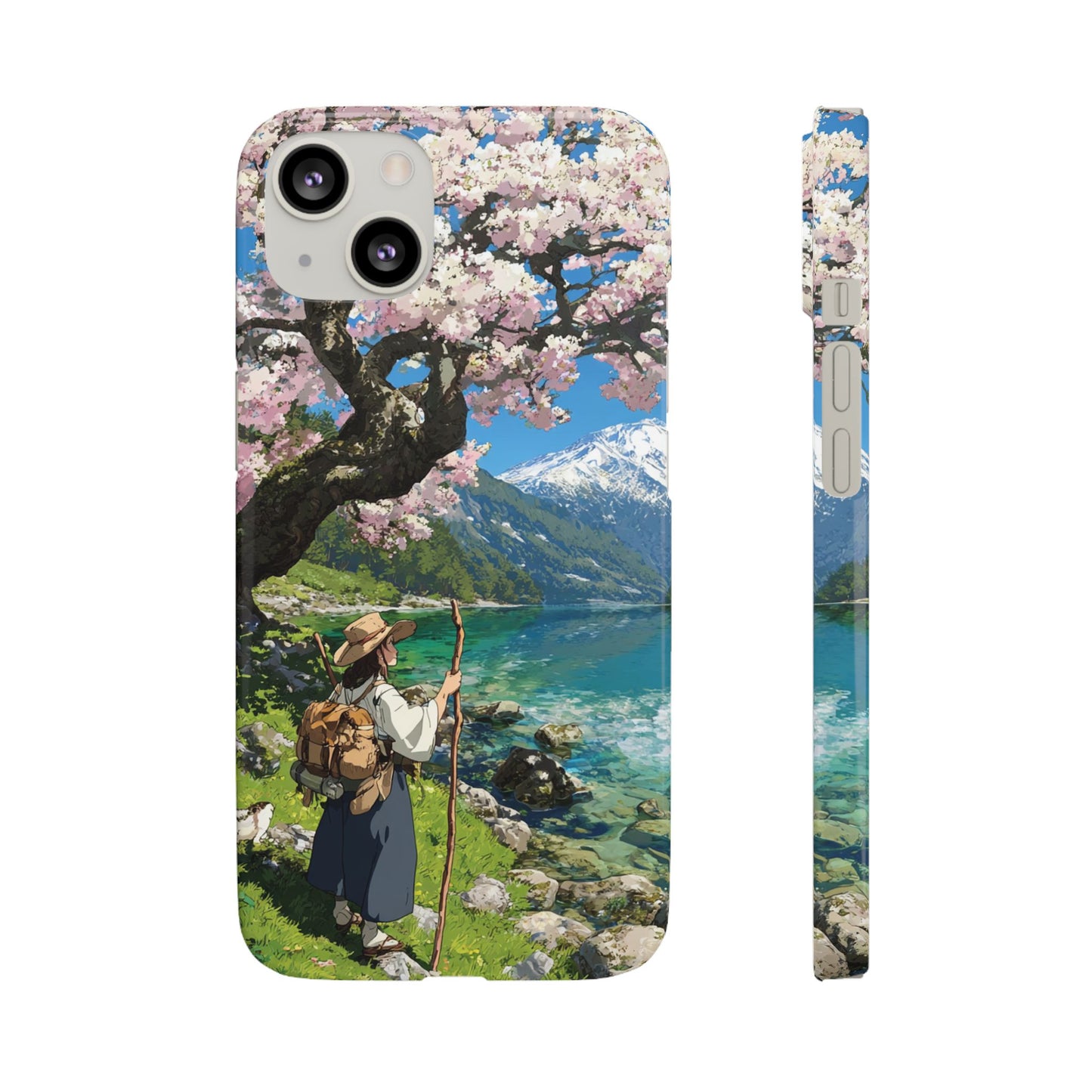 Nature-Inspired Snap Cases for Phone Protection, Floral Phone Covers, Cherry Blossom Aesthetic, Gifts for Nature Lovers, Spring Accessories