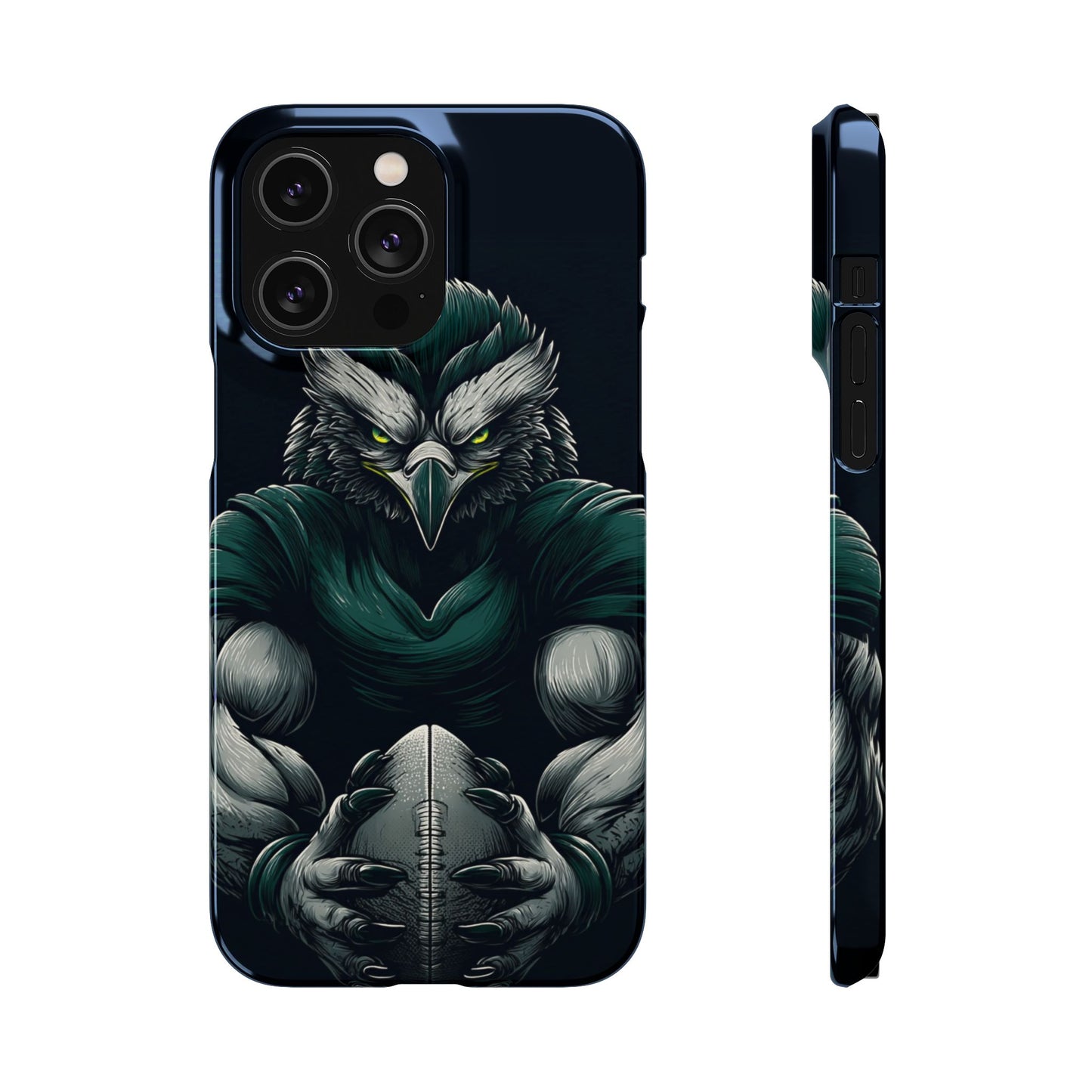 Philadelphia Eagles Art Snap Case, NFL Phone Cover, Sports Fan Gift, Football Team Accessories, Protective Cell Phone Shell