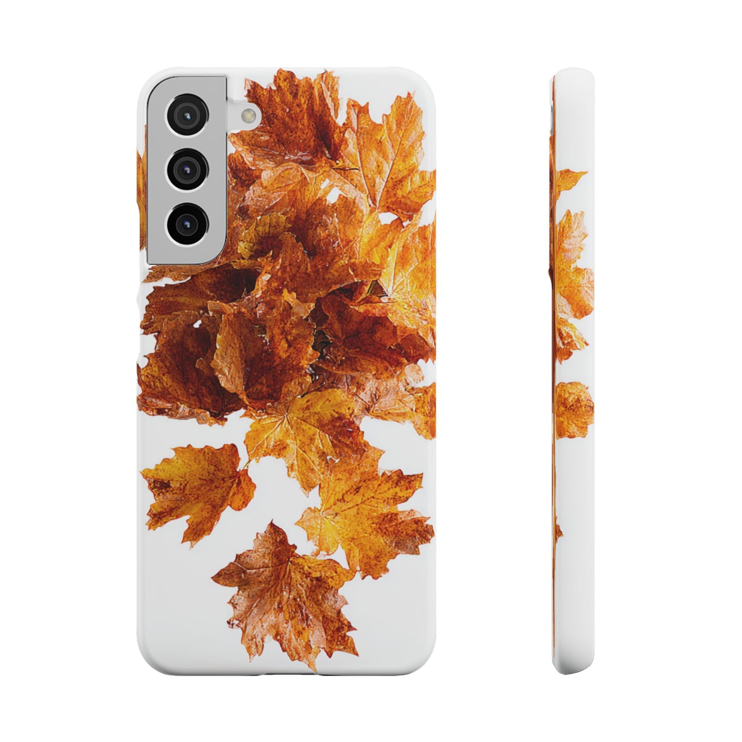 Autumn Leaf Phone Case | Fall Snap Cases, Phone Accessories, Nature Lover Gift, Seasonal Decor, Cozy Fall Vibes