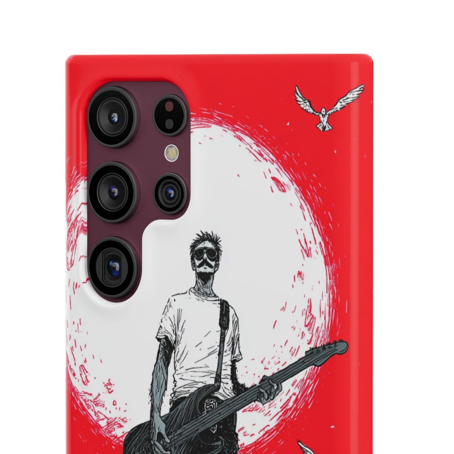 Rock & Roll Snap Cases - Music Lover's Phone Protection, Edgy Art, Gift for Guitarists, Cool Accessory for Teens