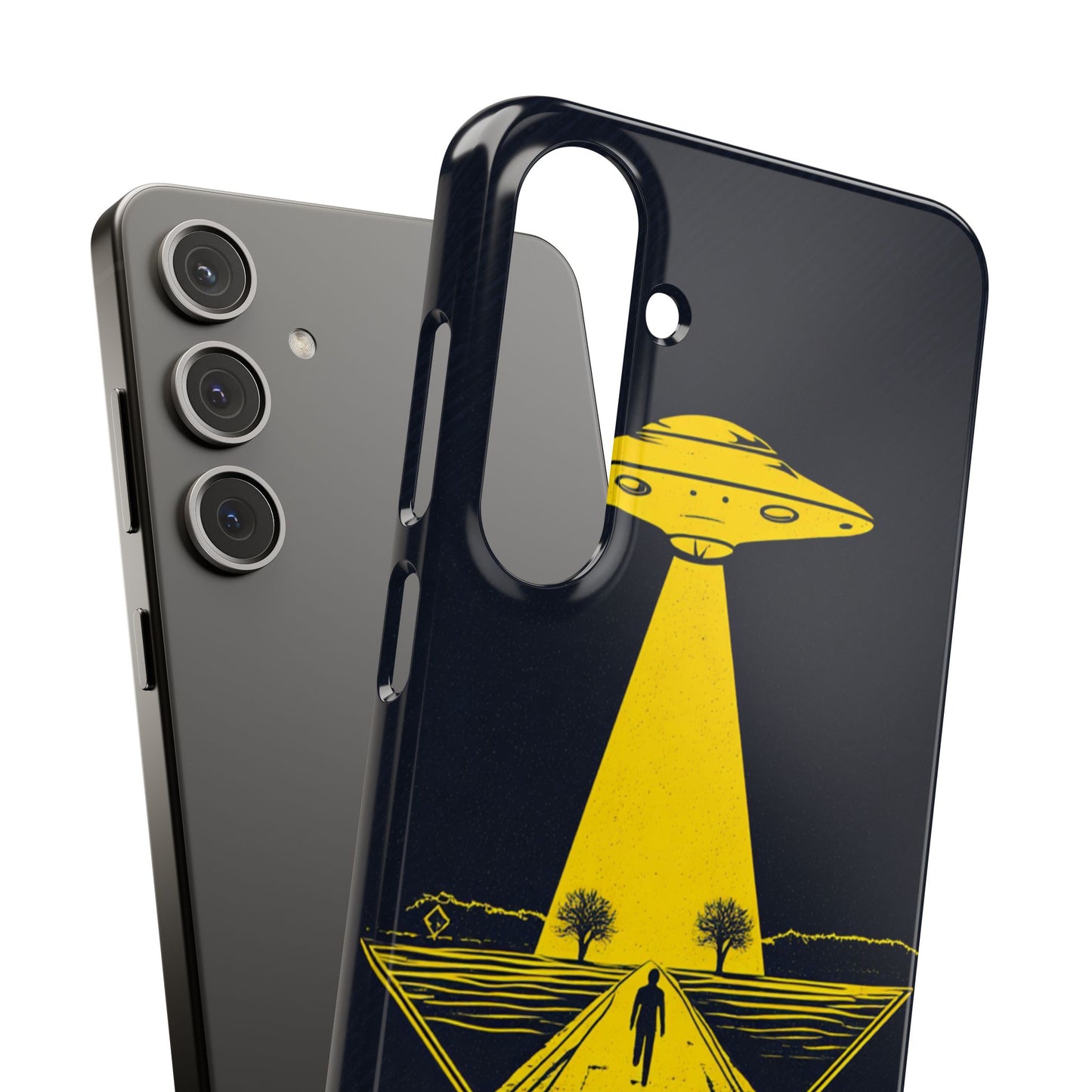 UFO Phone Case - Cosmic Alien Design, Cell Phone Cover, Sci-Fi Accessory, Gift for Space Lovers, Unique Tech Gear