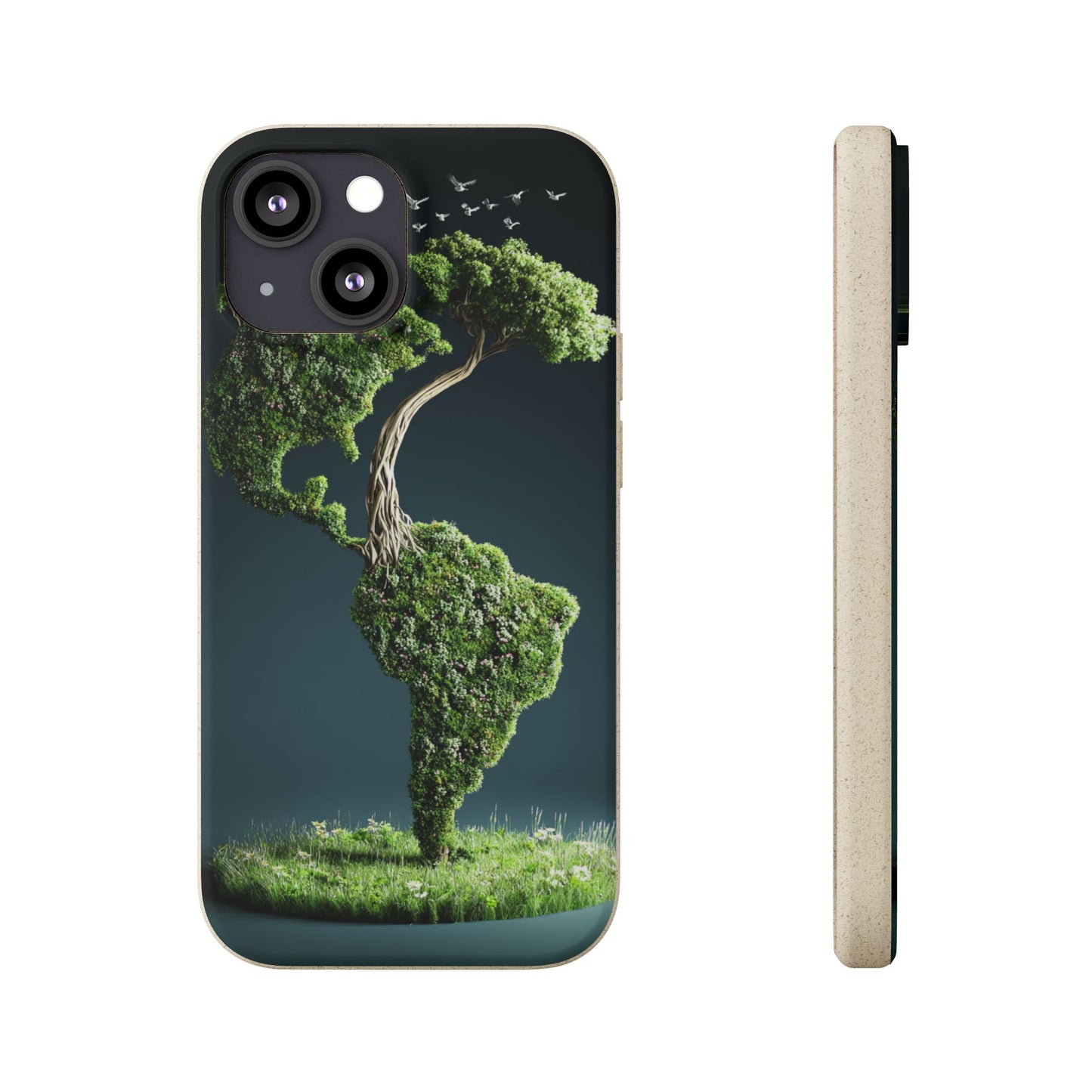Eco-Friendly Phone Case | Biodegradable Cases for Nature Lovers, Sustainable Gift, Earth Day, Green Living, Eco-Conscious