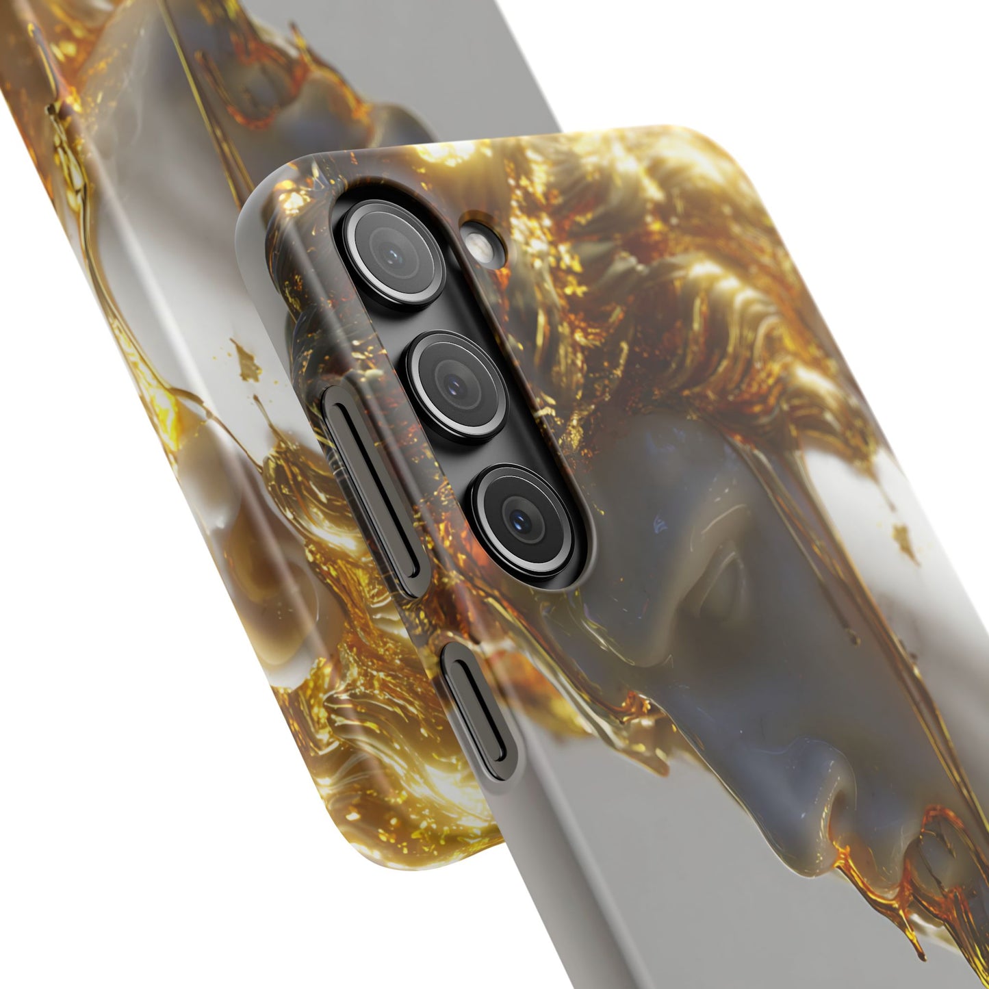 Gold Goddess Art Snap Case, Artistic Phone Cover, Unique Phone Accessory, Gift for Art Lovers, Stylish Protection