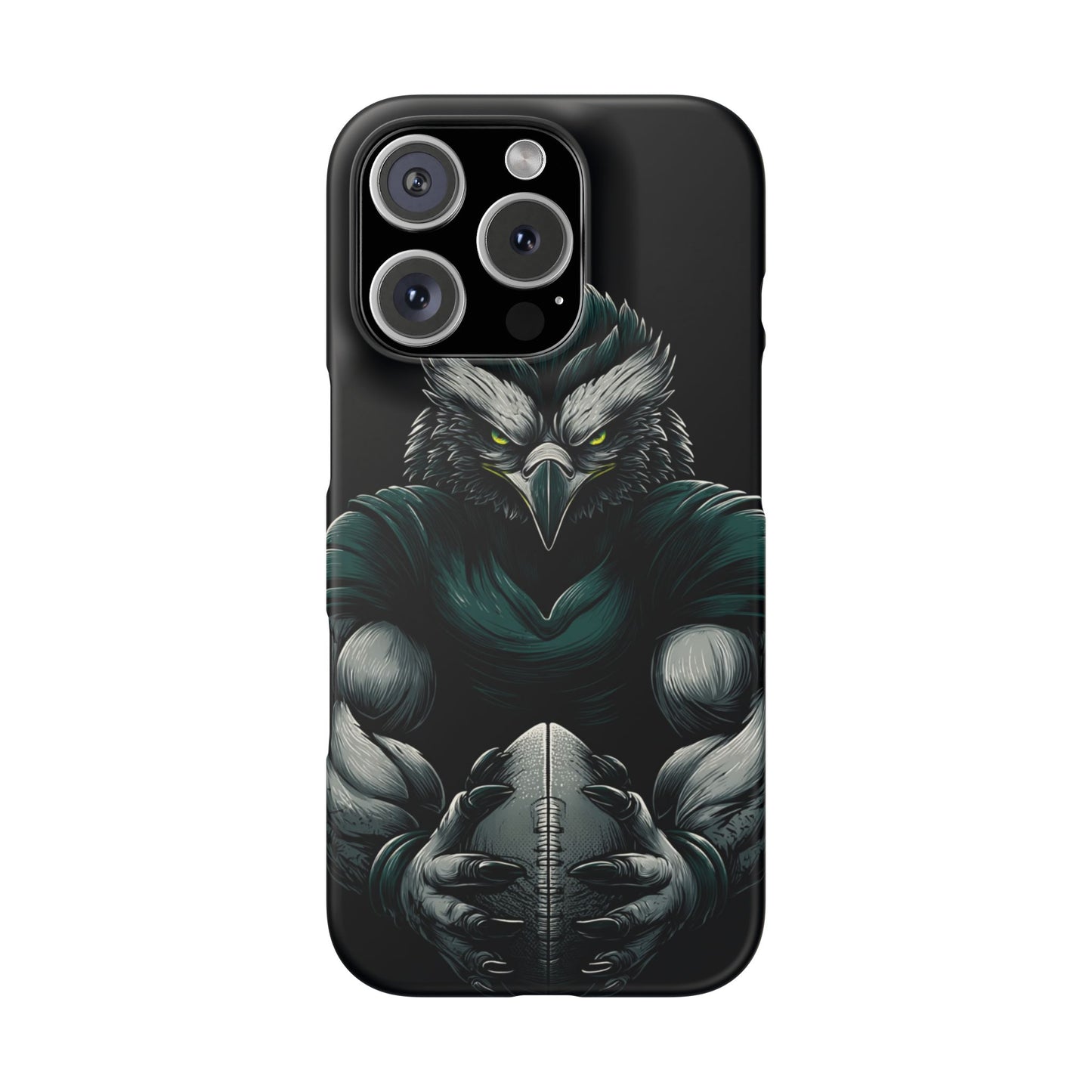 Philadelphia Eagles Art Snap Case, NFL Phone Cover, Sports Fan Gift, Football Team Accessories, Protective Cell Phone Shell