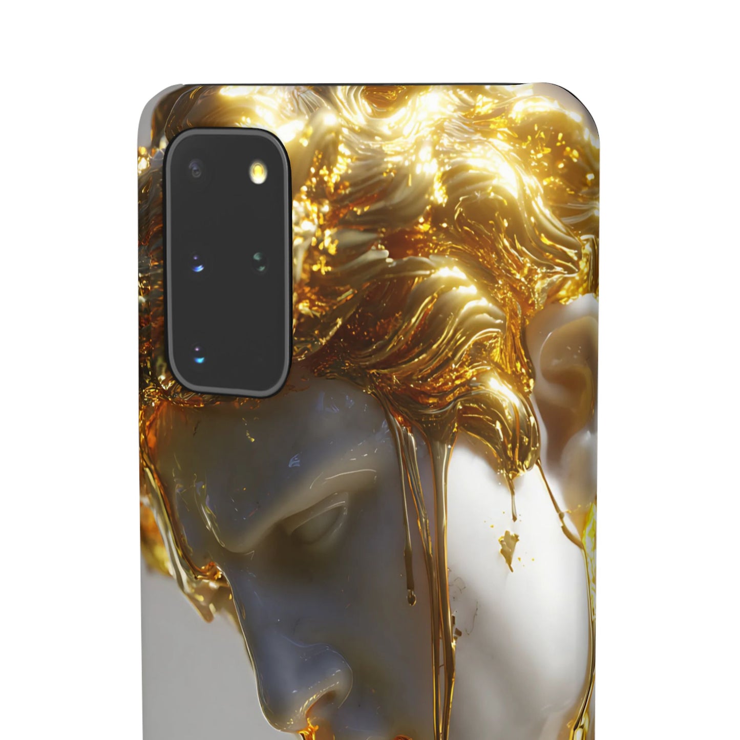 Gold Goddess Art Snap Case, Artistic Phone Cover, Unique Phone Accessory, Gift for Art Lovers, Stylish Protection