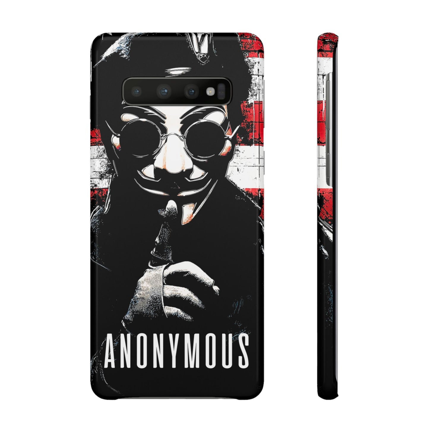 Anonimous & Guy Fawkes Art Snap Case and Protective Phone Cover For iPhone and Samsung