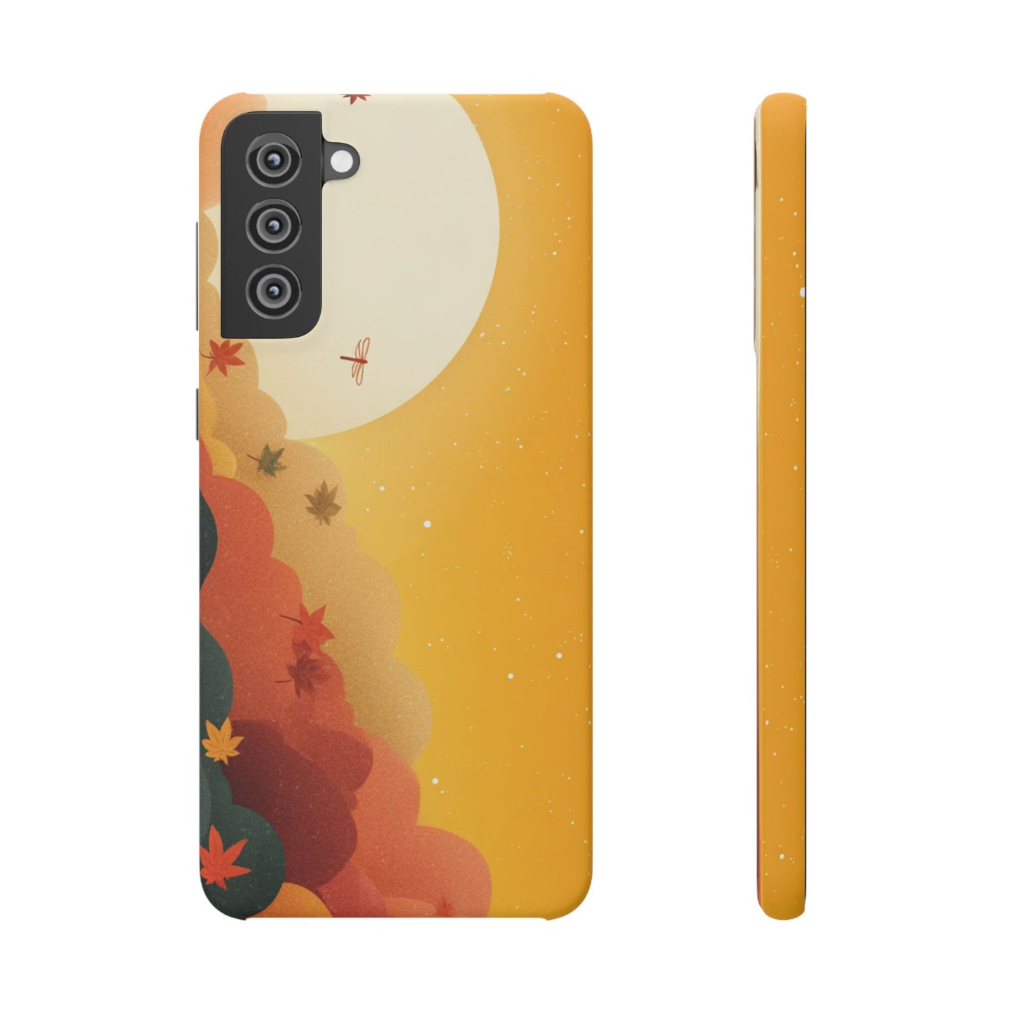 Autumn Sunset Snap Case, Fall Phone Cover, Nature-Themed Accessory, Gift for Her, Seasonal Aesthetic