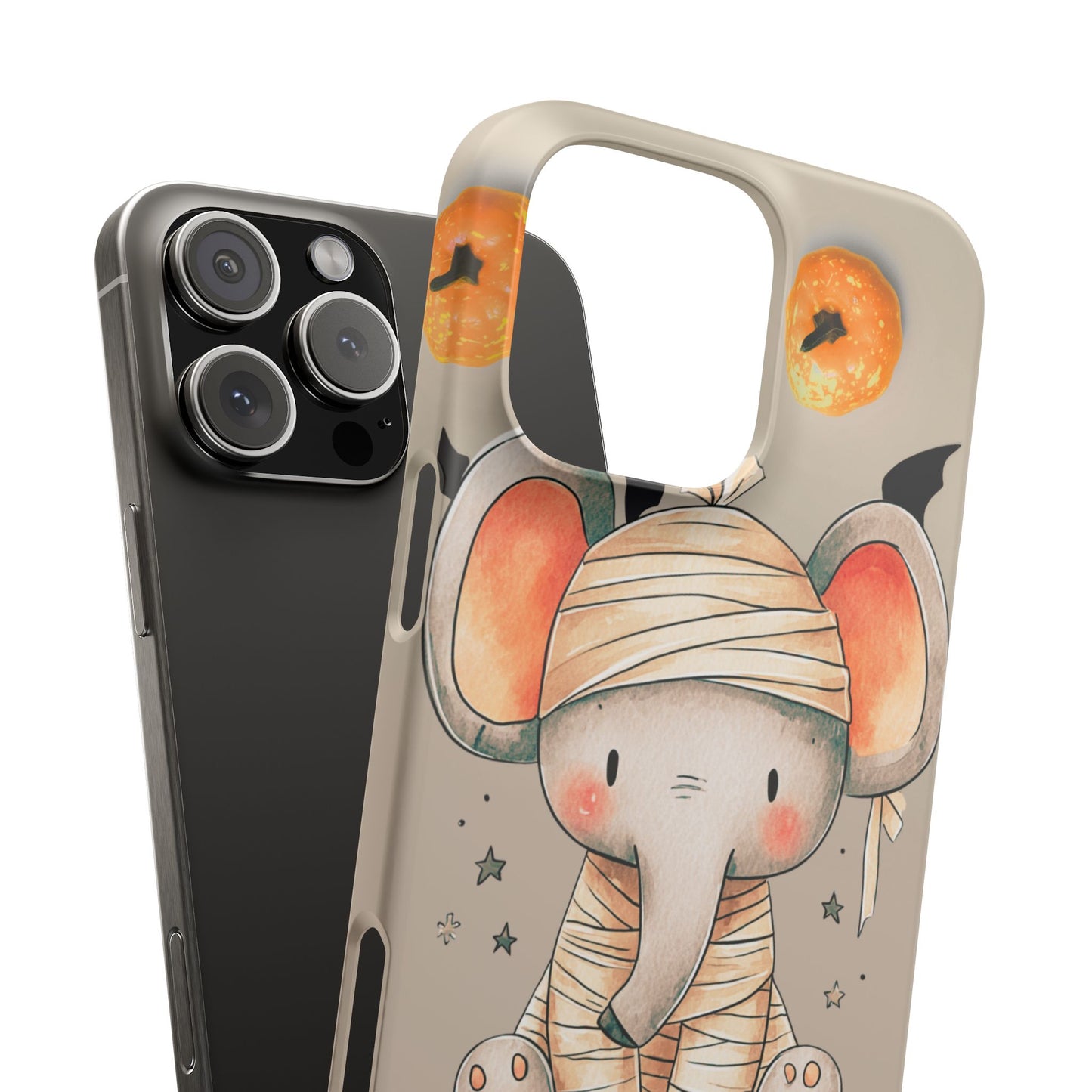Halloween Vibe Elephant Snap Case for iPhone and Samsung