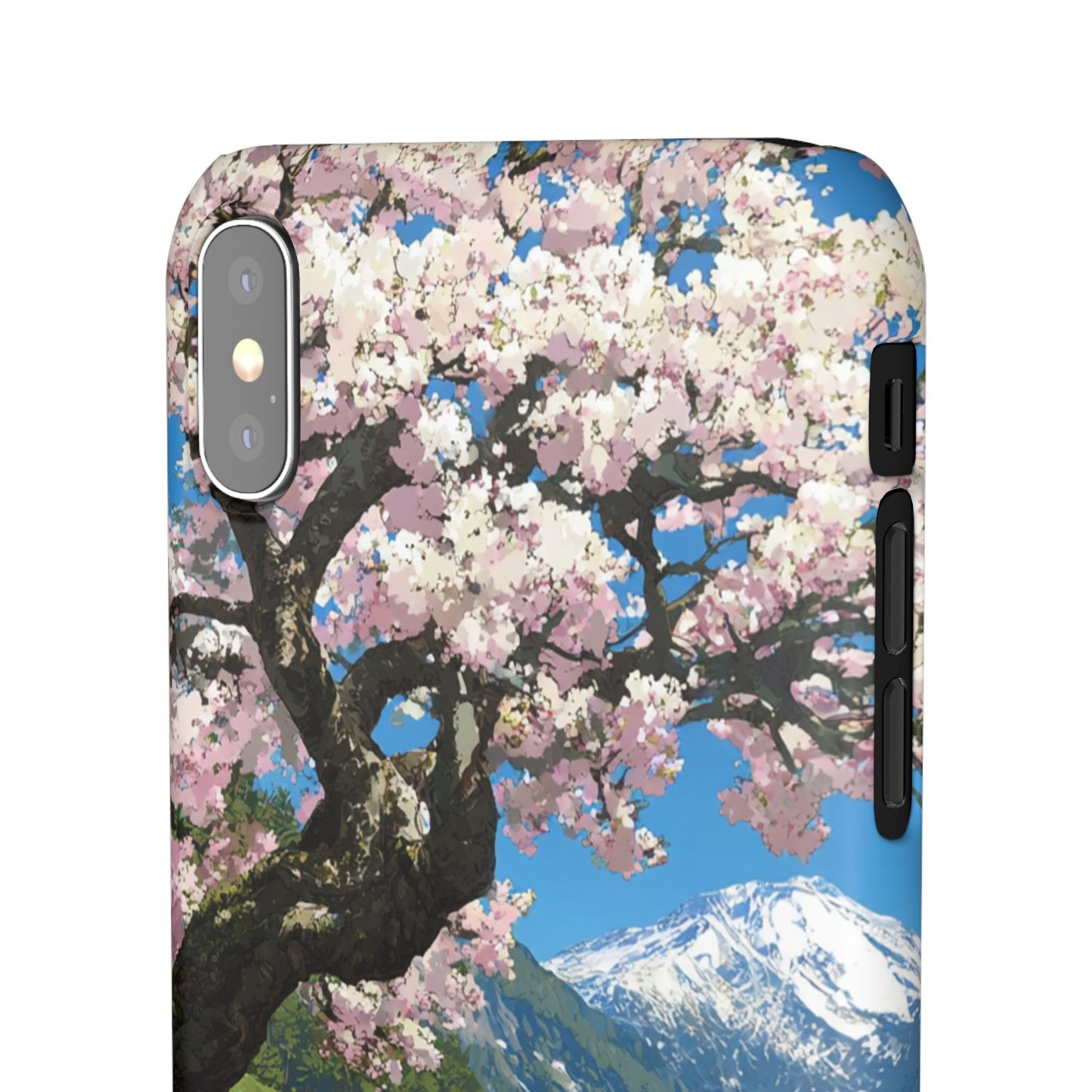 Nature-Inspired Snap Cases for Phone Protection, Floral Phone Covers, Cherry Blossom Aesthetic, Gifts for Nature Lovers, Spring Accessories