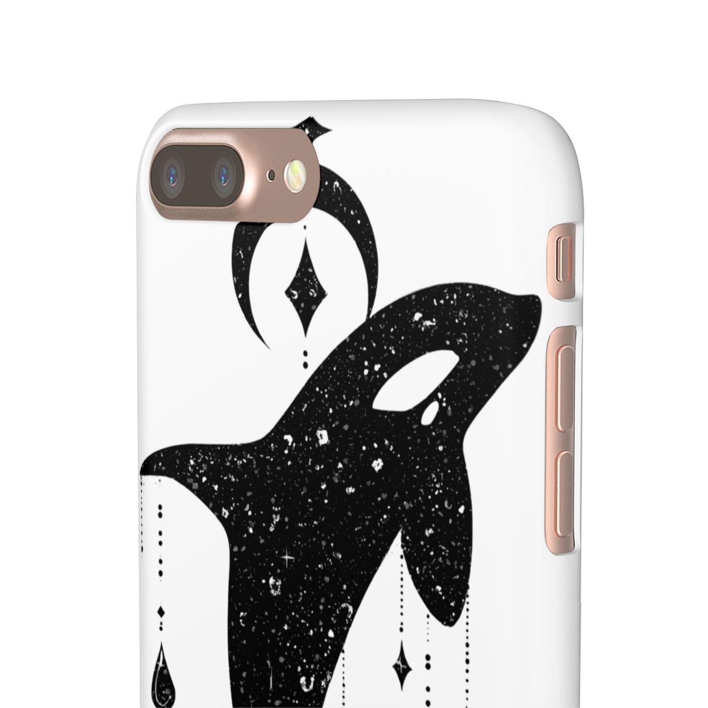 Celestial Orca Snap Case | Phone Cover, Whale Lover Gift, Cosmic Decor, Unique Art, Ocean Vibe