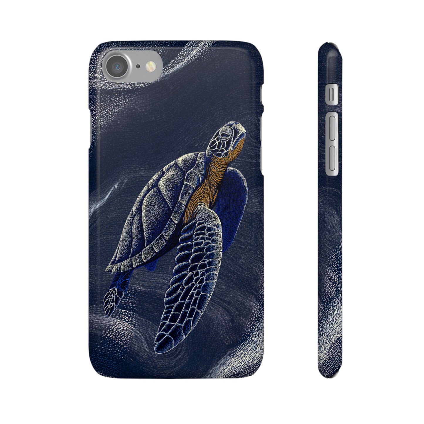 Marine Turtle Snap Case for Nature Lovers Phone Covers For Iphones and Samsungs Customization and Free Shipping Avvialable