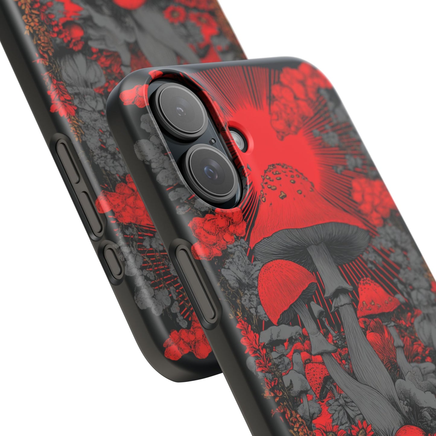 Fantasy Mushroom Snap Case Custom Phone Cover for iPhone and Samsung Mate and Glossy Avvialable